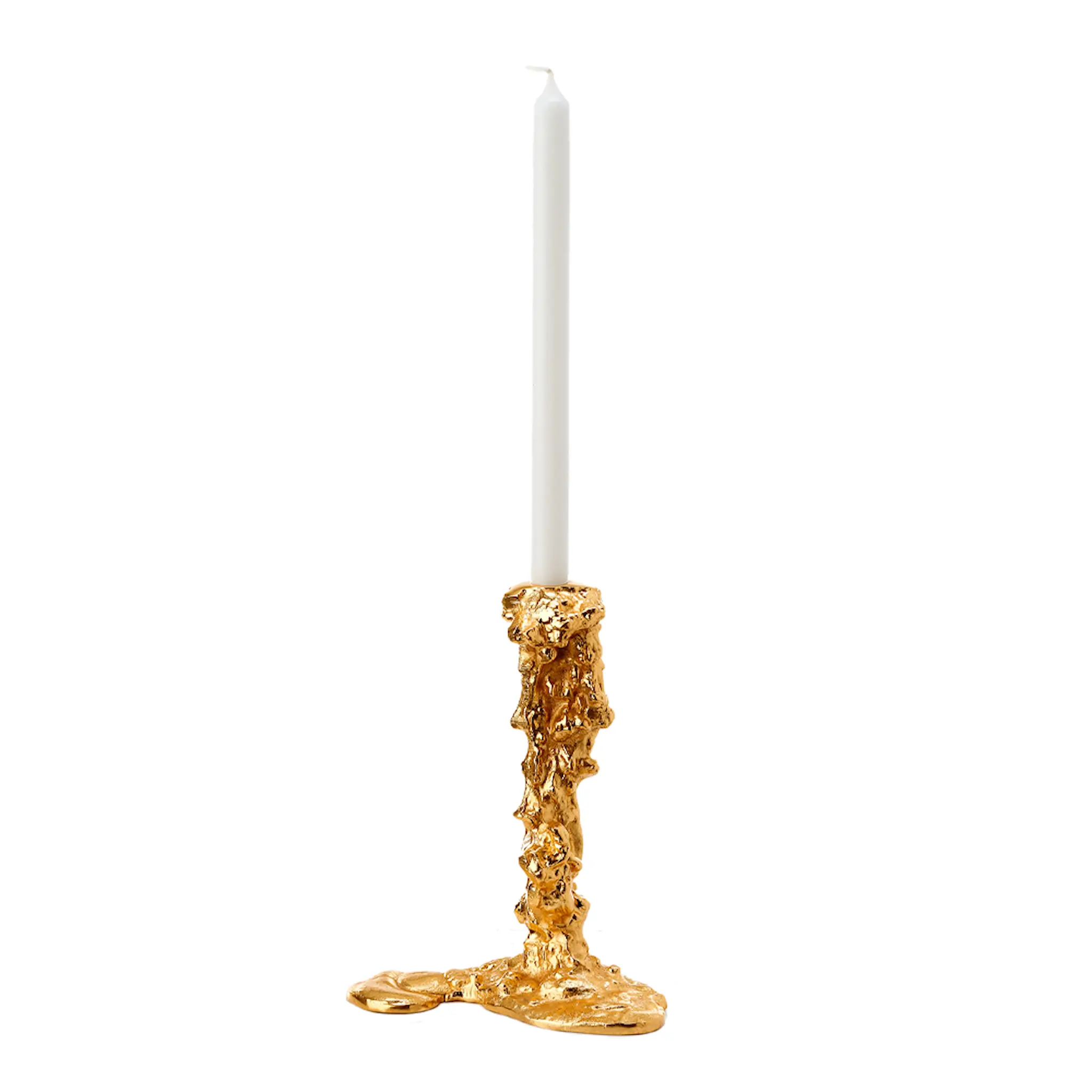 Pols Potten Drip Ljusstake 25 cm Guld
