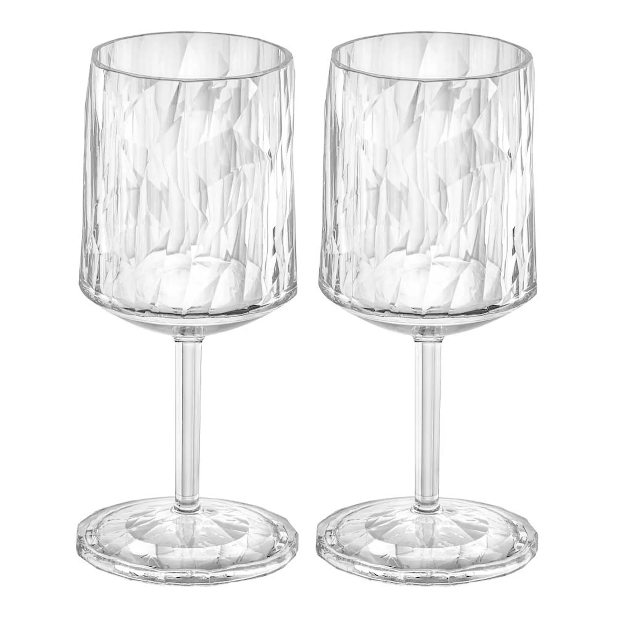 Koziol Club vinglass 20 cl 2 stk klar