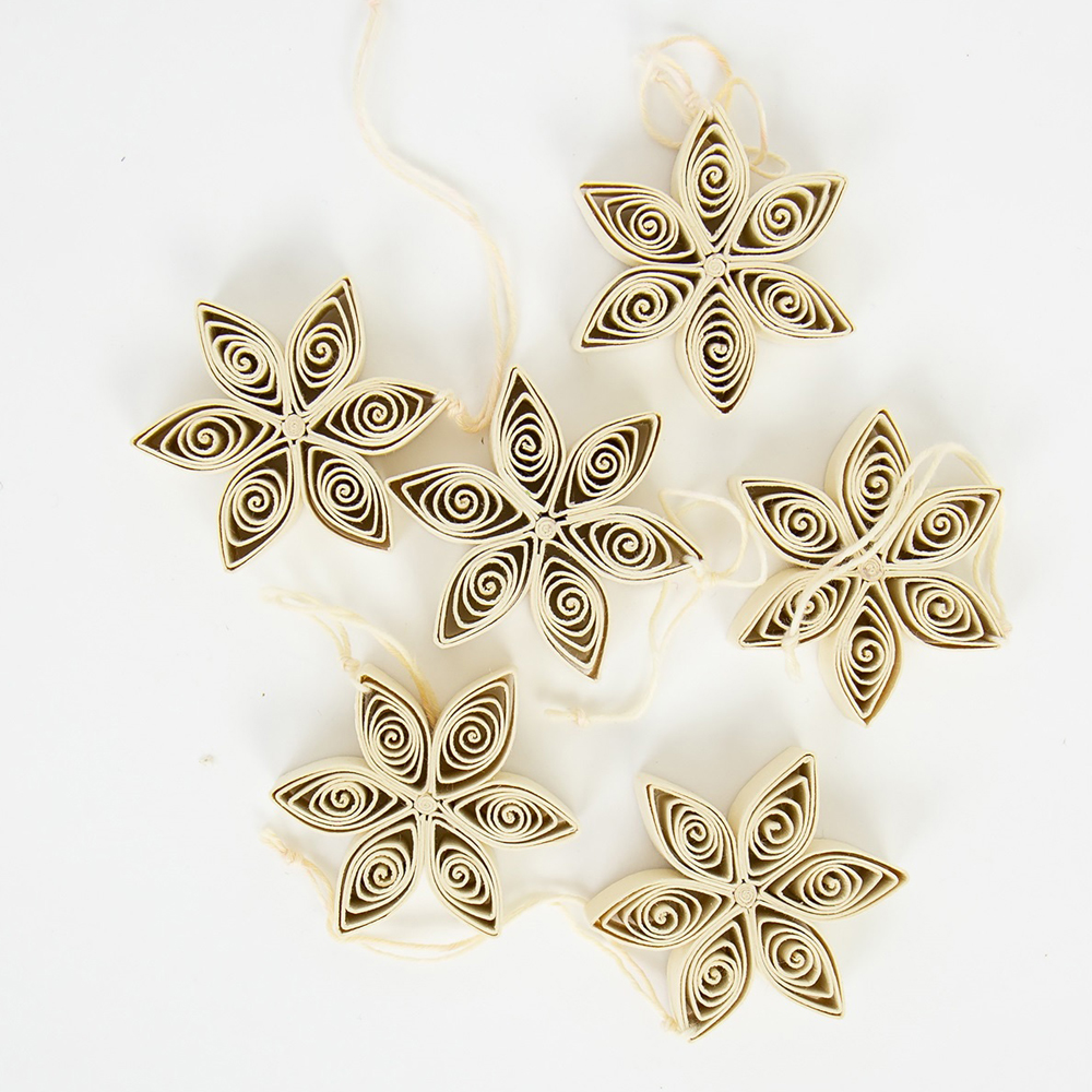 A World of Craft Julepynt Quilled Mini 6 stk