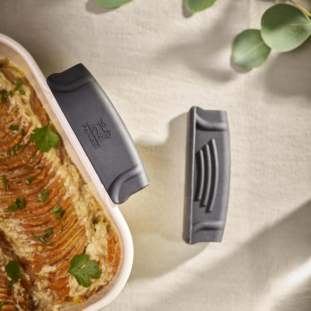 Peugeot Appolia Silikonikahva 11 cm 2 kpl Musta