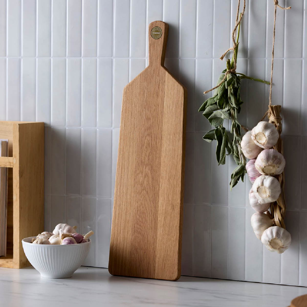 Pillivuyt Gourmet Douron skjærebrett 51x16 cm eik