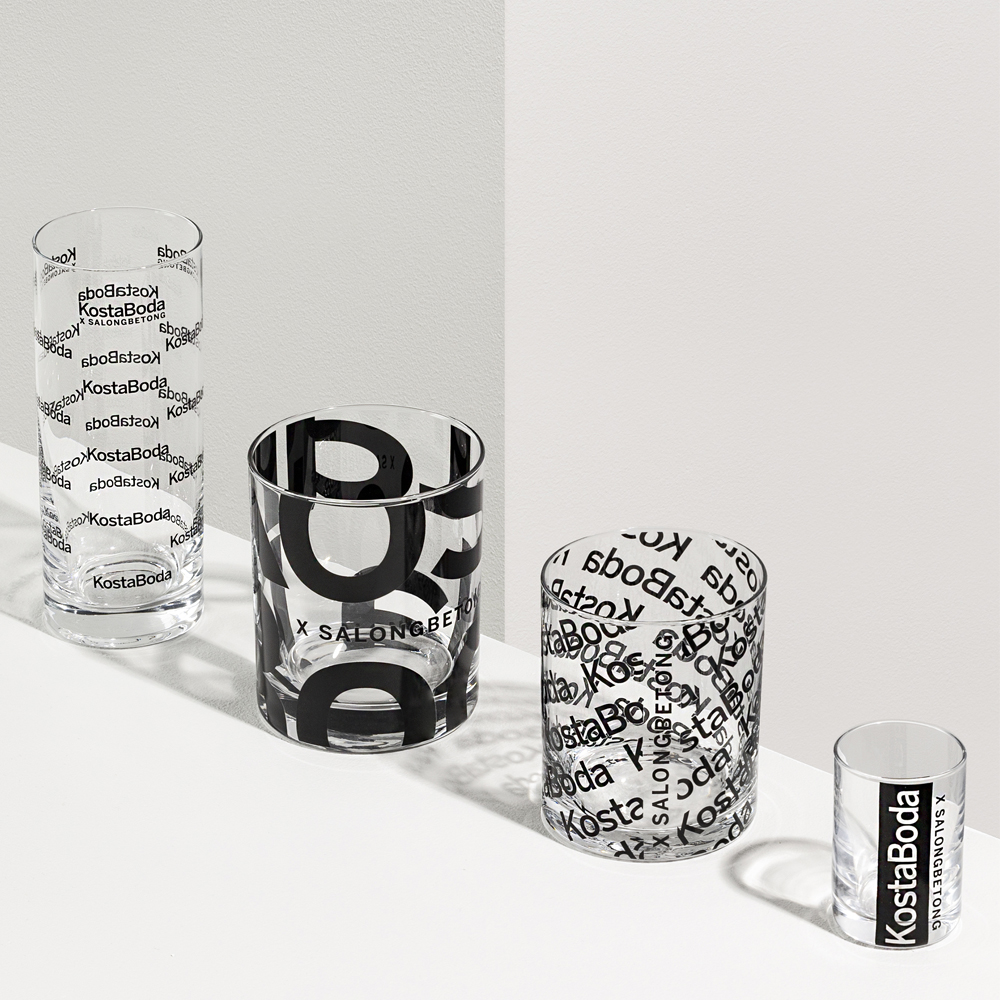 Kosta Boda Salong Betong Shotglas 6 CL 2-pack