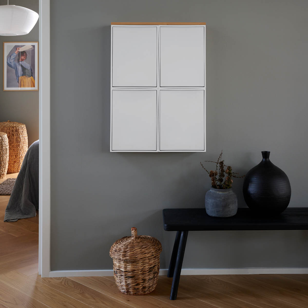 ReCollector Recycling Lajittelulaatikko 30x15x40 cm Brilliant White