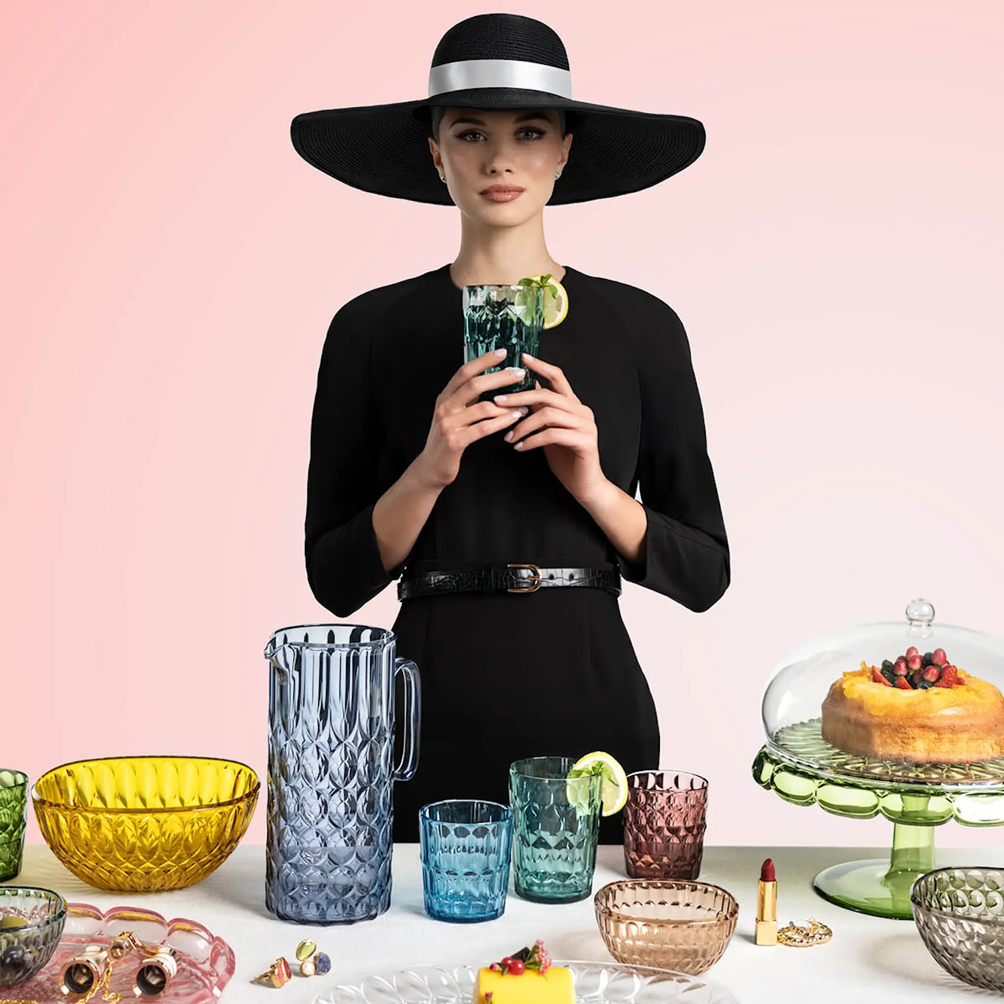 Guzzini Vanity Kannu 1,75 L Denim Blue