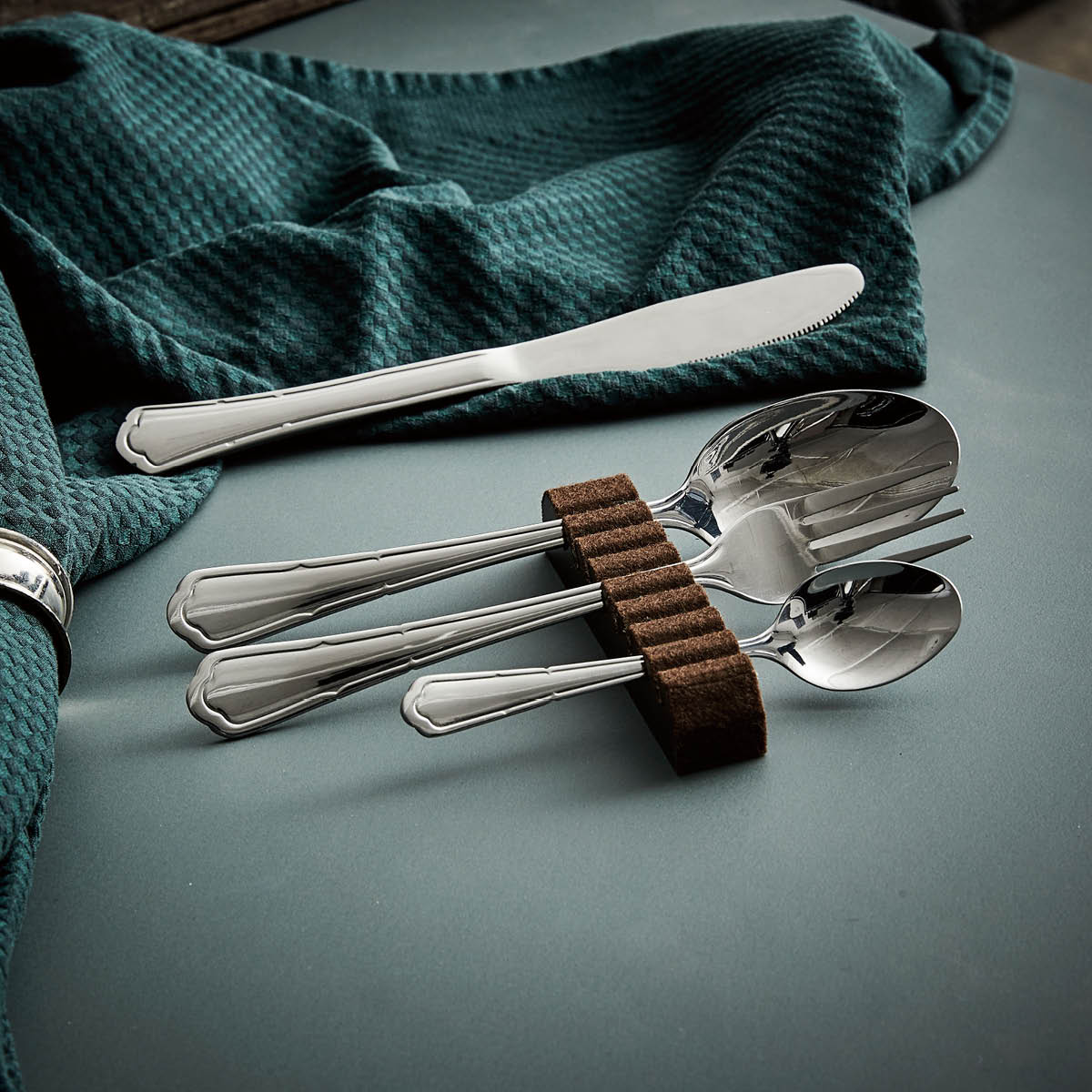 Aida Emely Rose bestickset 24 delar stål