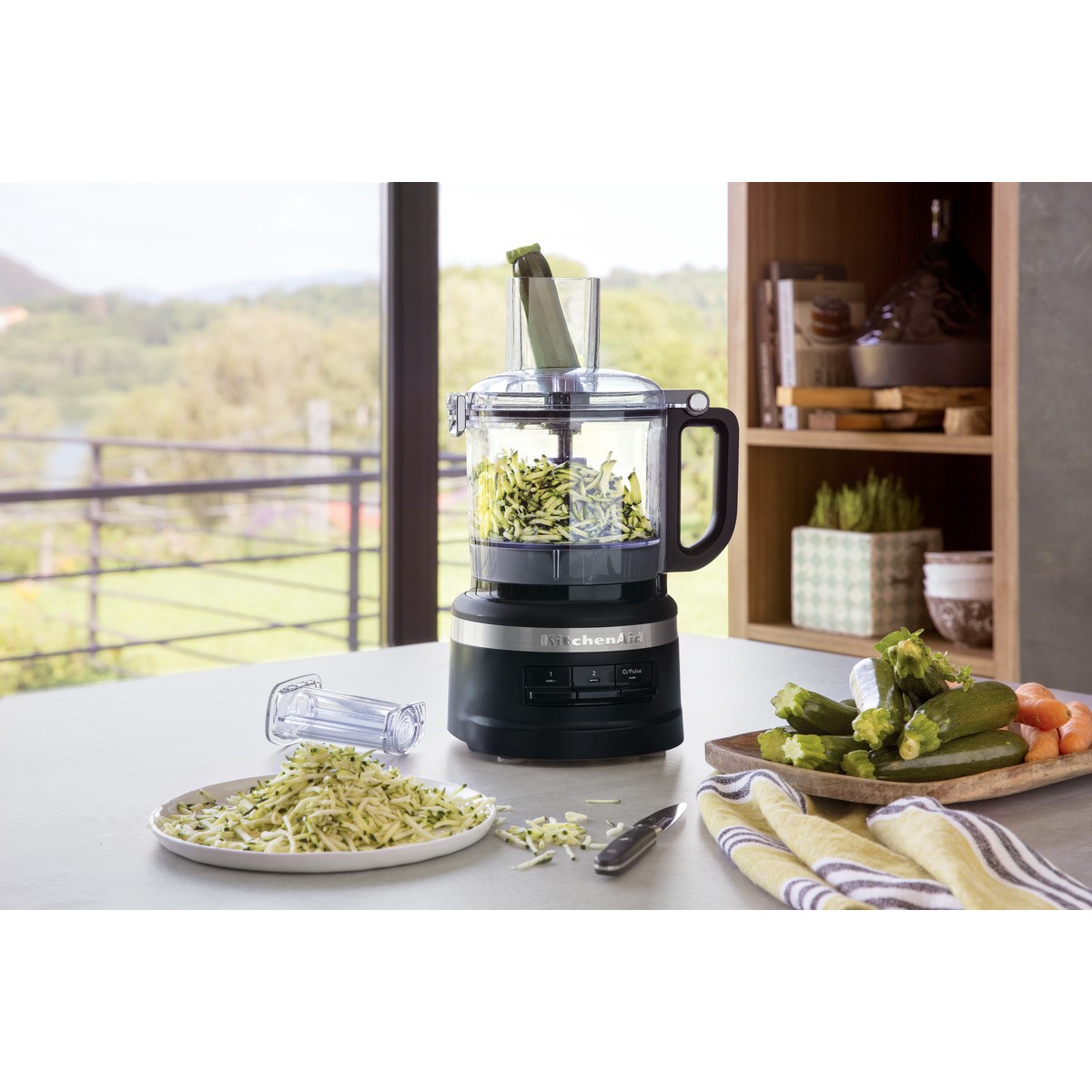 KitchenAid Foodprocessor 5KFP0719EBM 1,7L matte black