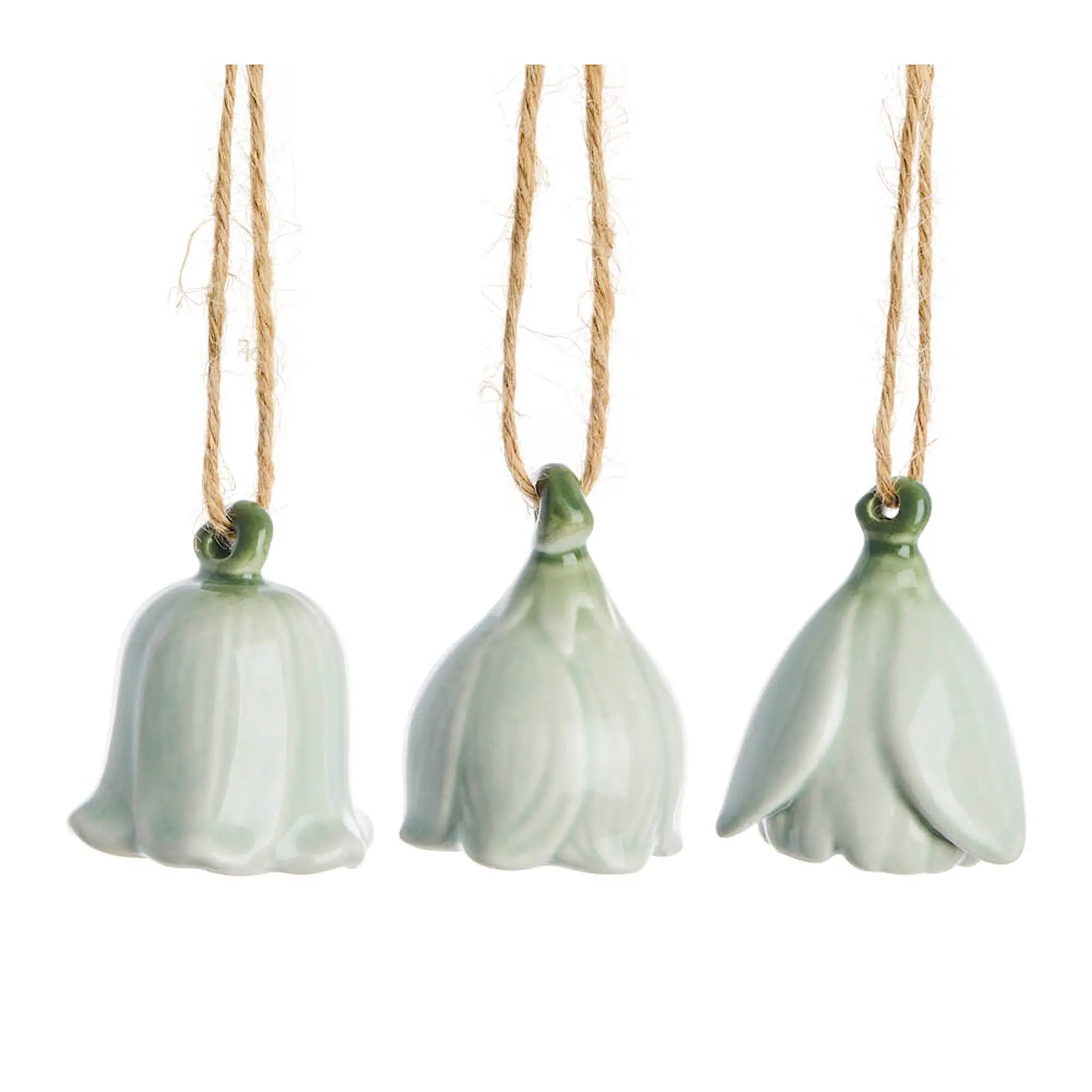 Lene Bjerre Dehlia Riippukoriste kukka 4,5 cm 3 kpl Vaaleanvihreä