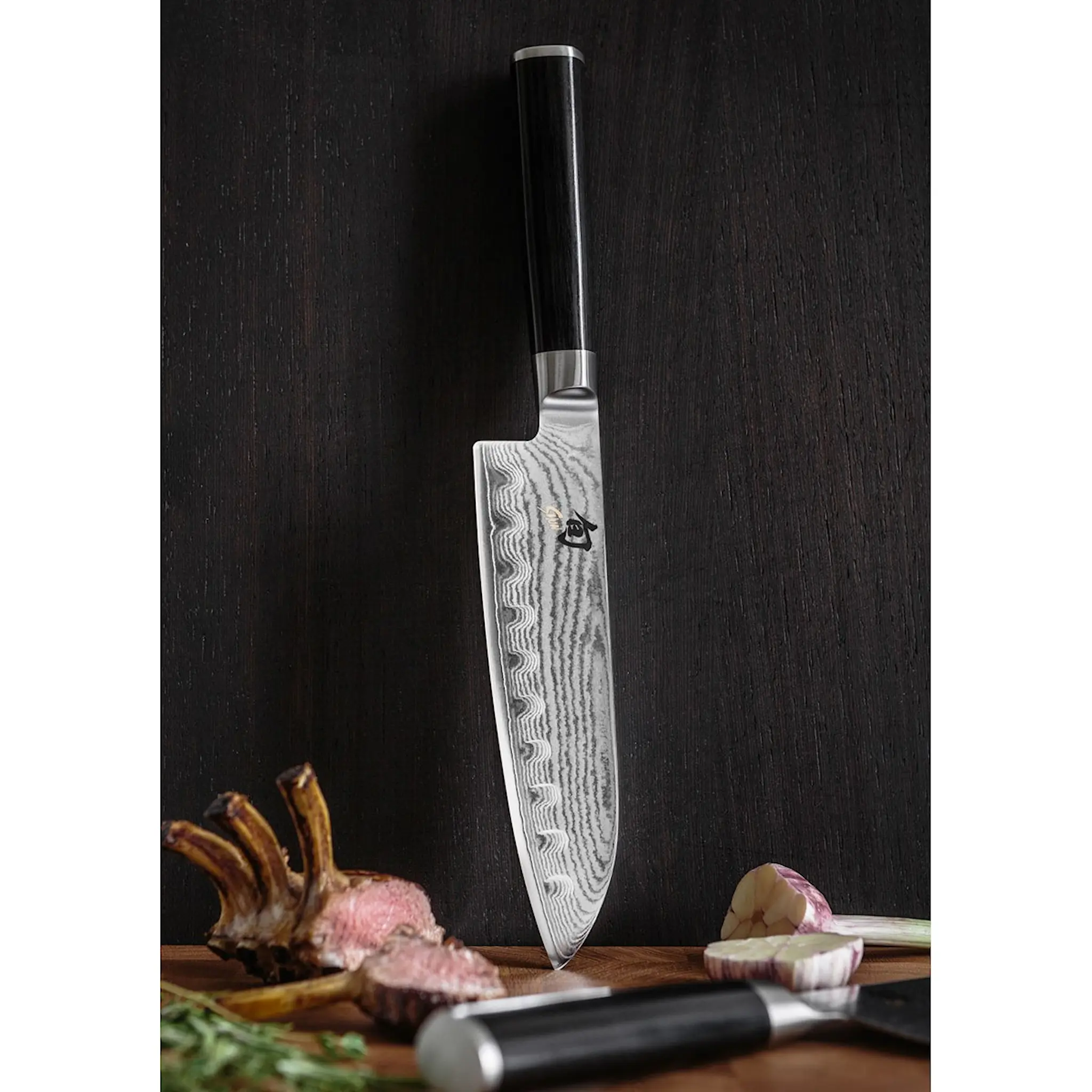 KAI Shun Classic Santoku-veitsi ovaalihiottu 17,5 cm