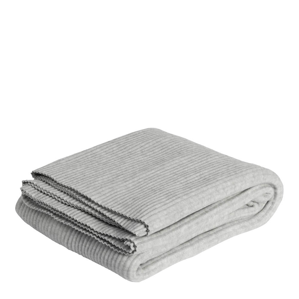 Design House Stockholm Pleeace pledd 140x170 cm lys grå