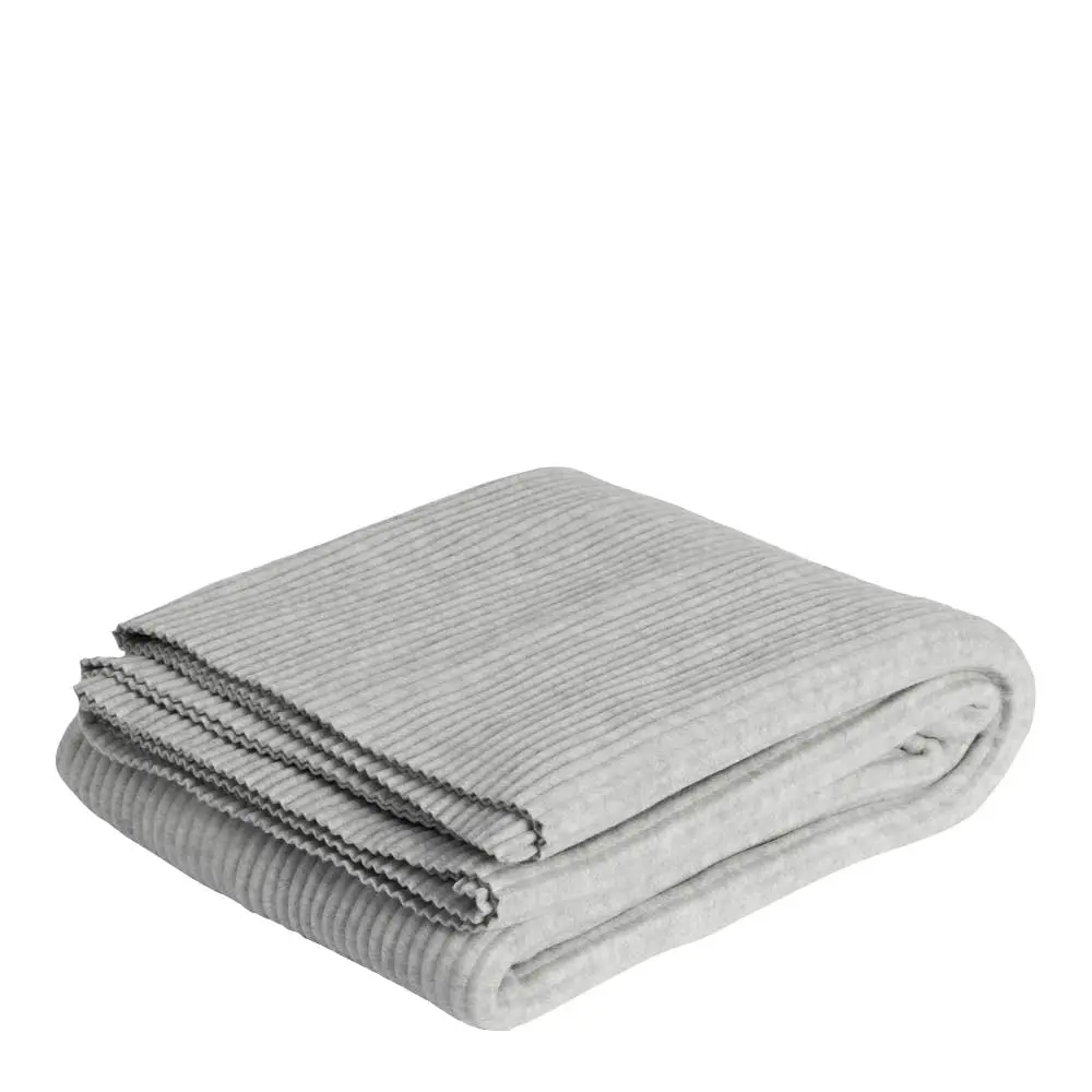 Pleeace pledd 140x170 cm lys grå