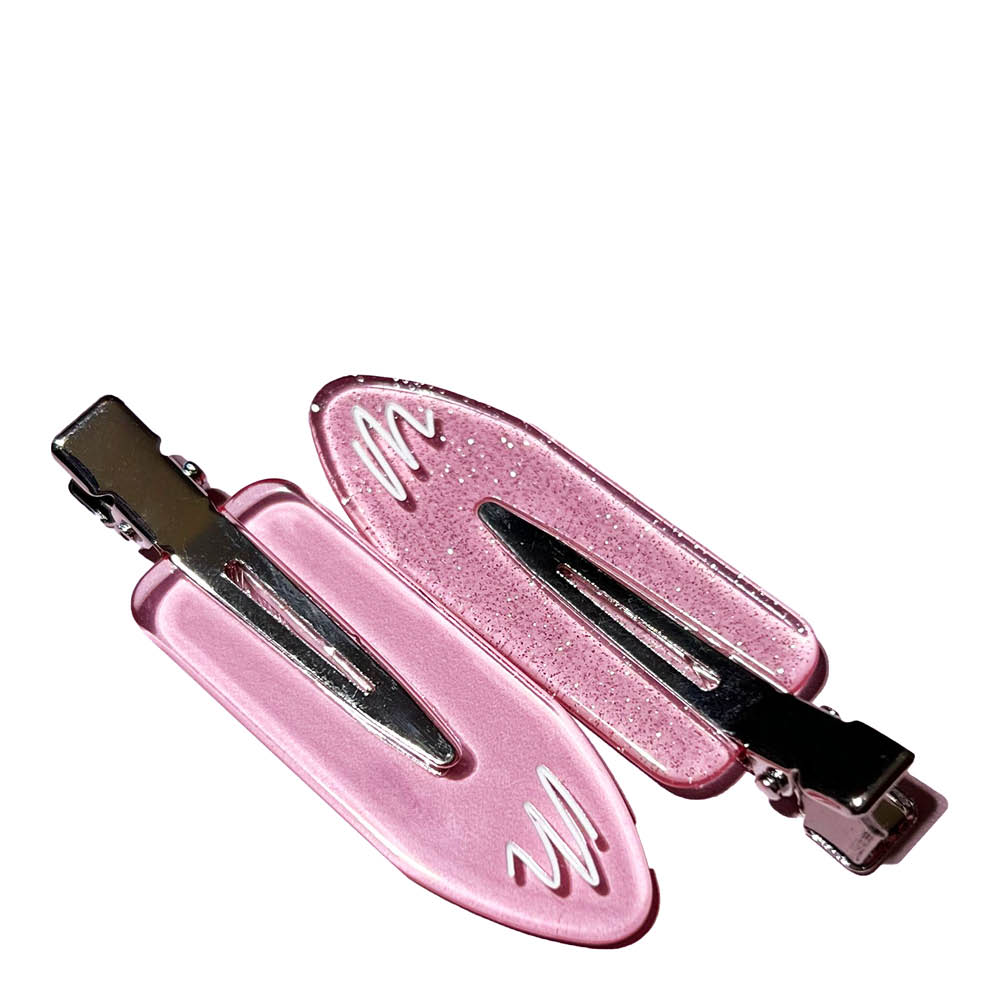 Mermade No crease hårklämma 5-pack rosa