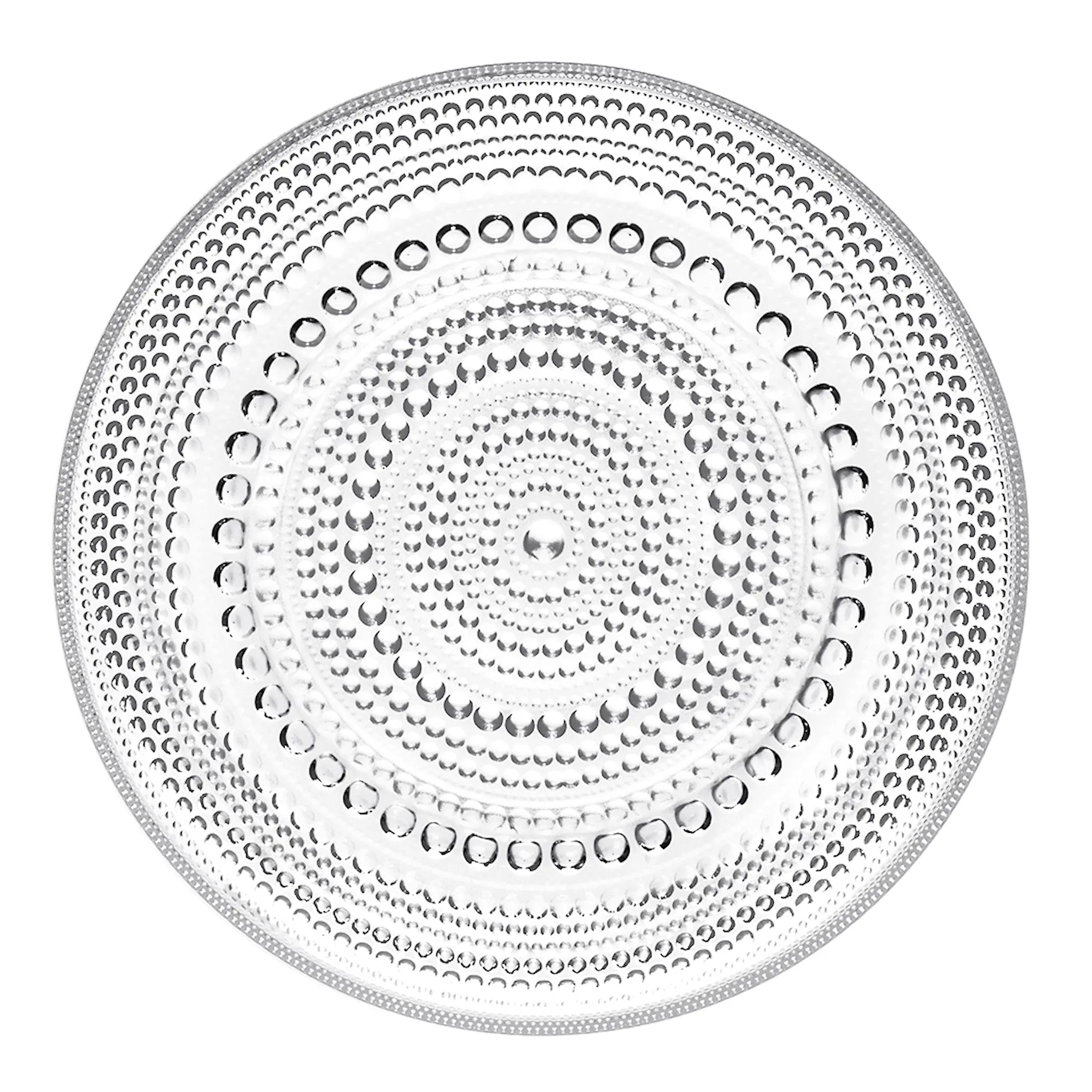 iittala Kastehelmi Assiett 17 cm Klar