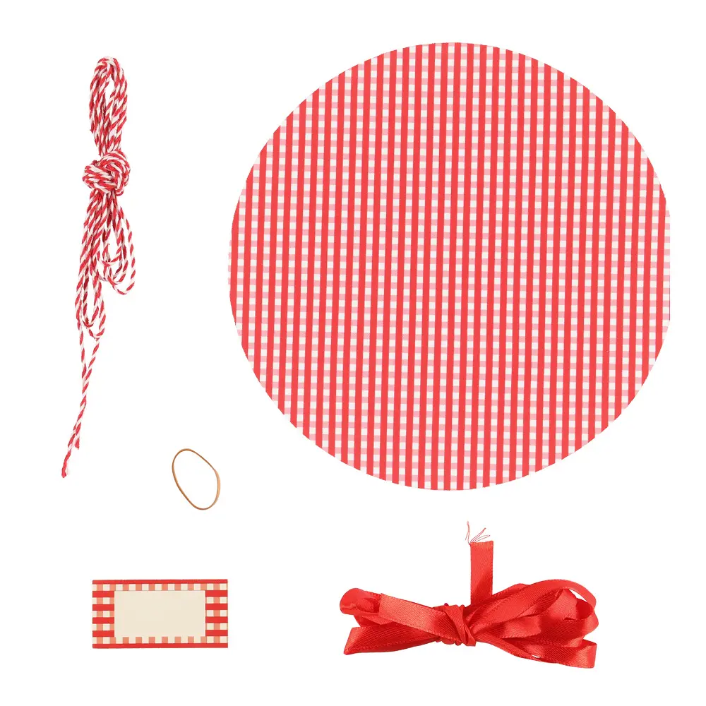 Marjukka hillopurkin koristelusetti