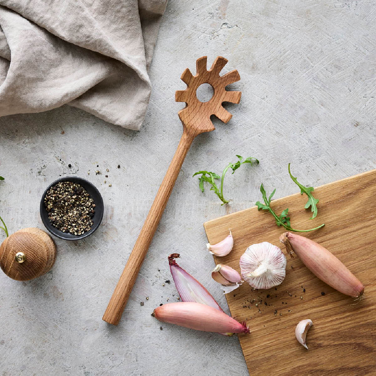 Pillivuyt Gourmet Douron pastaskje 31,8 cm eik