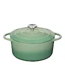 Provence gjutjärnsgryta rund 24 cm 4,2 L jade