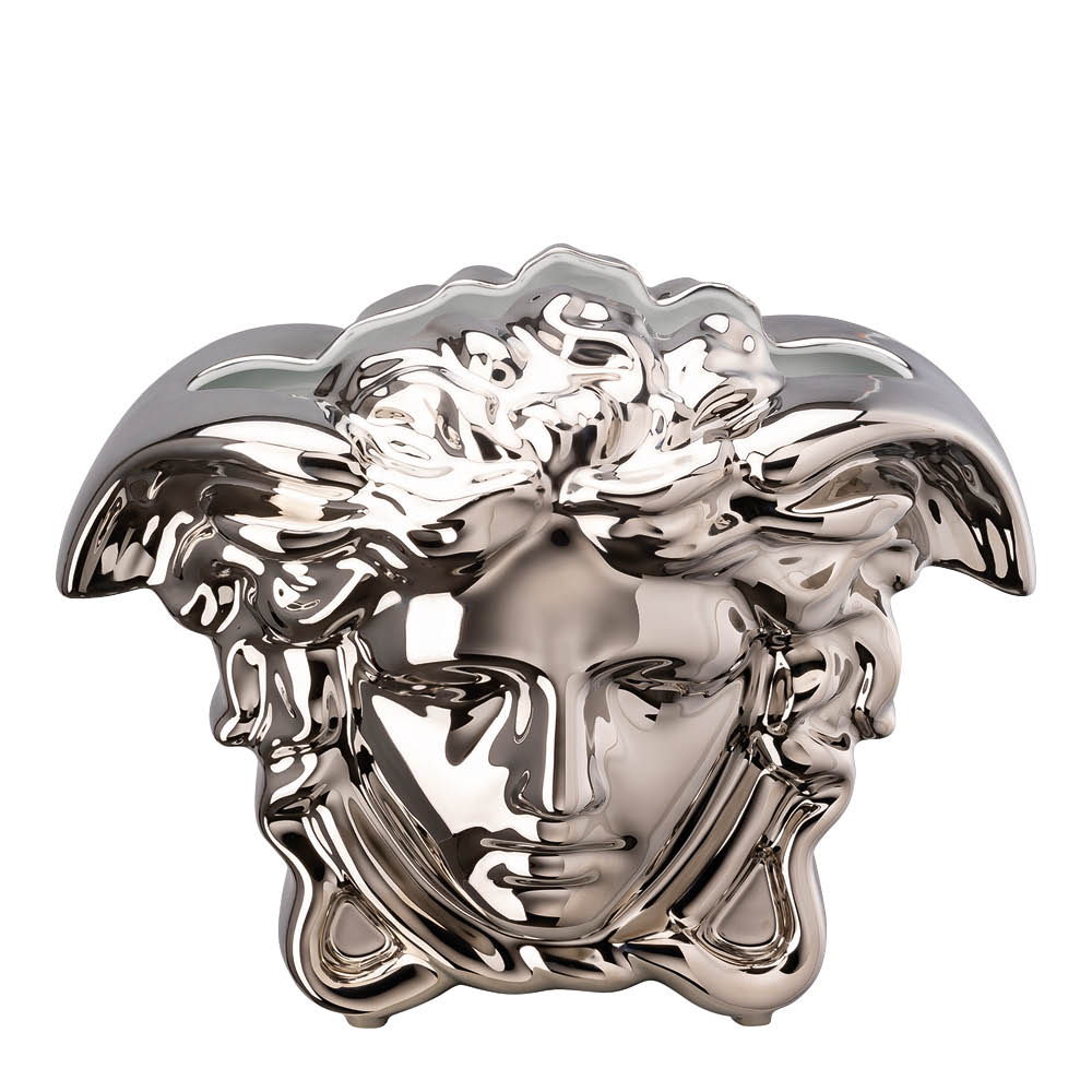 Versace - Medusa Grande maljakko 21 cm hopea