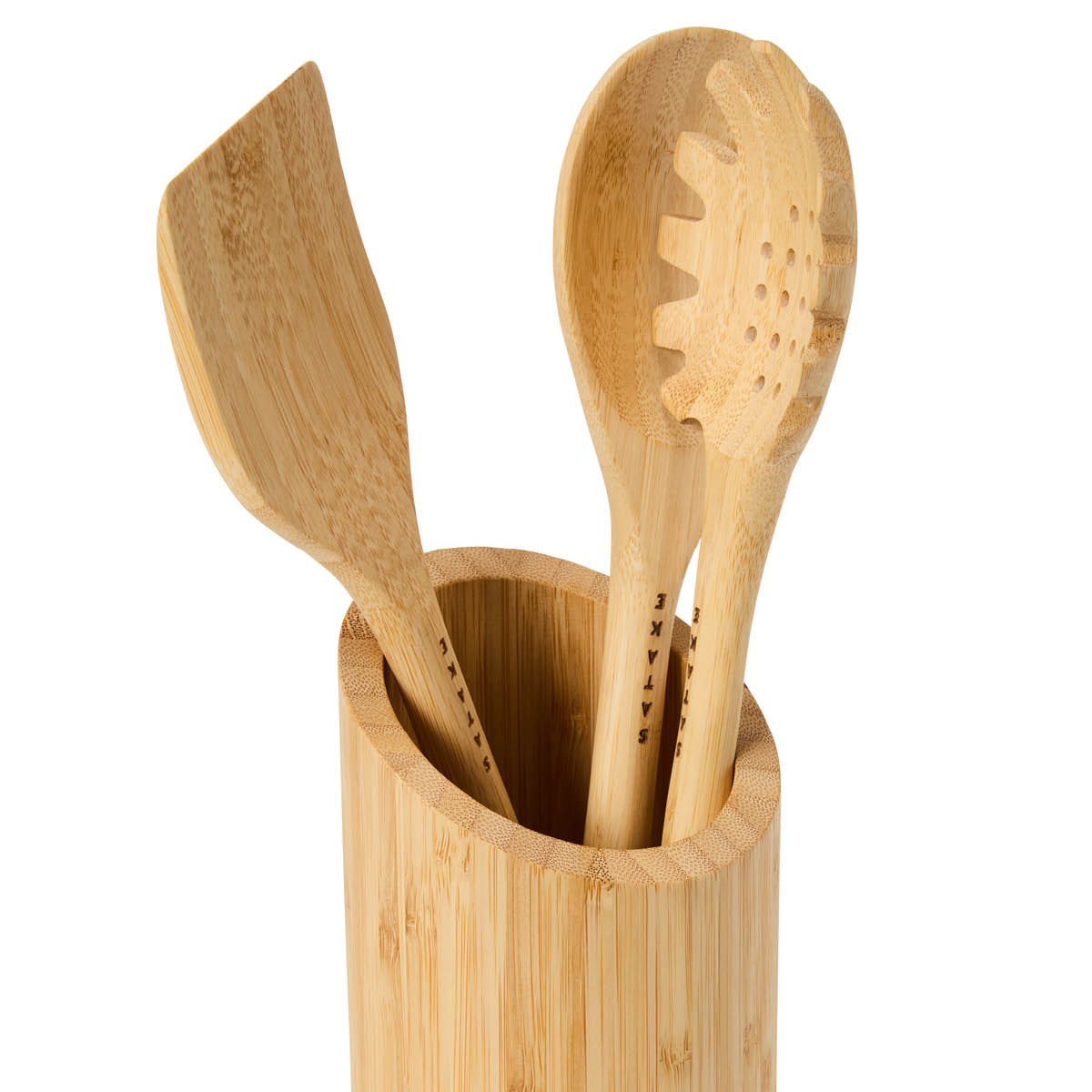 Satake Träredskap med redskapsställ 4 delar bambu