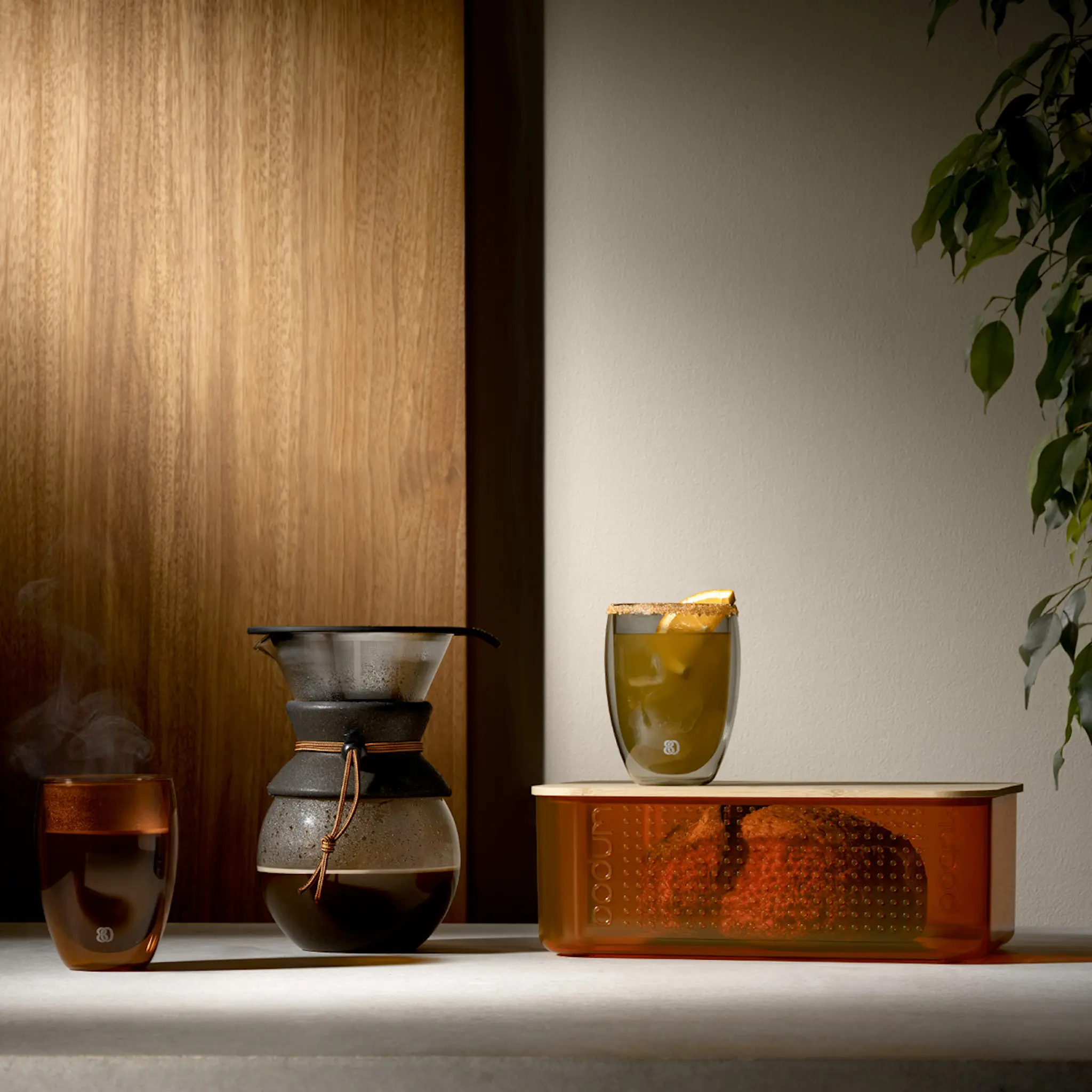 Bodum Pavina glas 35 cl 2-pack grå