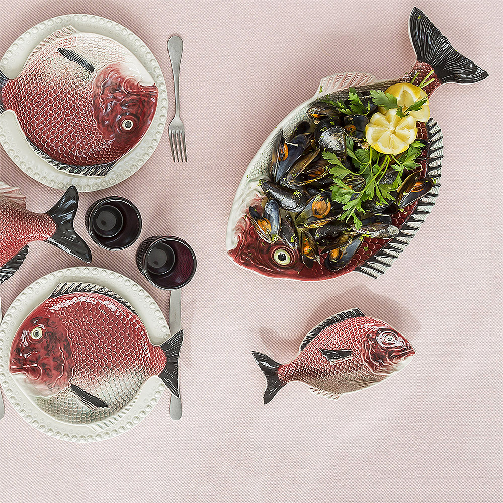 Bordallo Pinheiro Peixes Kulho Kala 24 cm