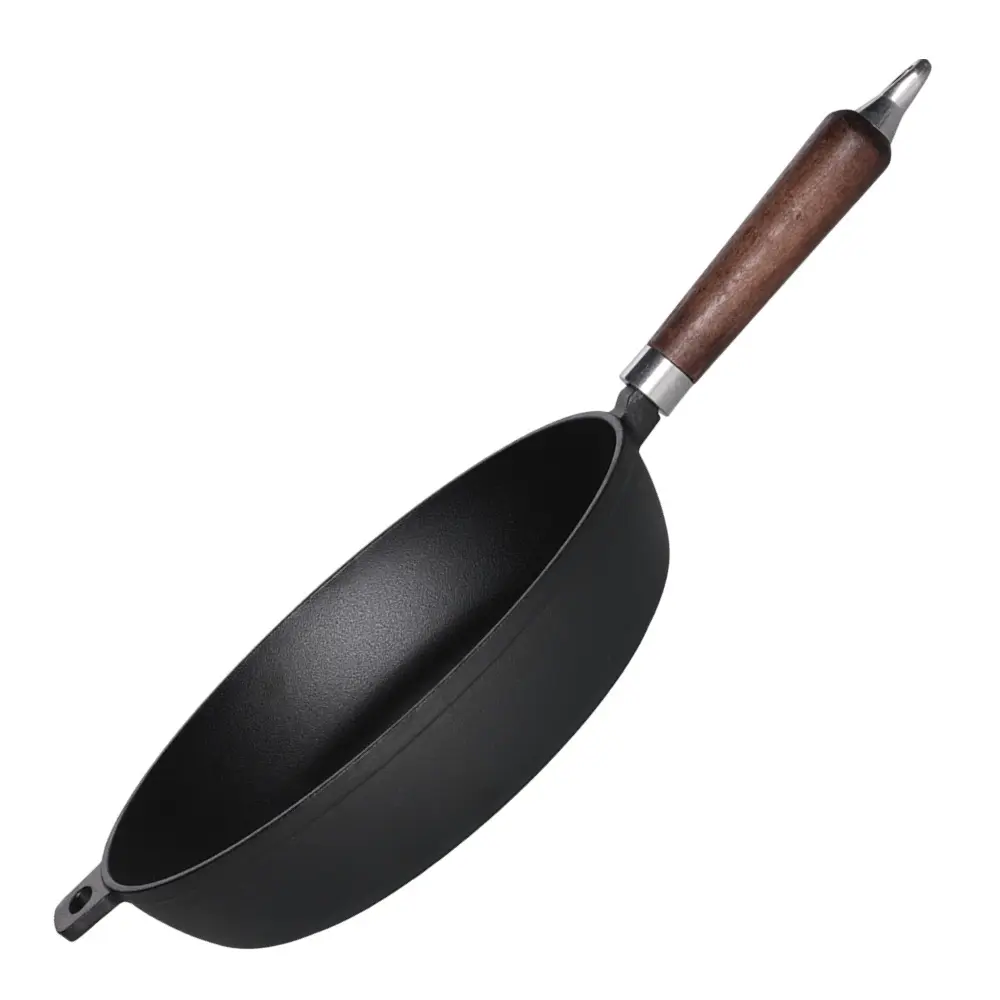 Maku Paistinpannu puukahvalla 28 cm Valurauta