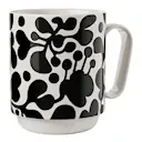 Lisa Larson Birds 1967 No.3 mugg 35 cl vit/svart