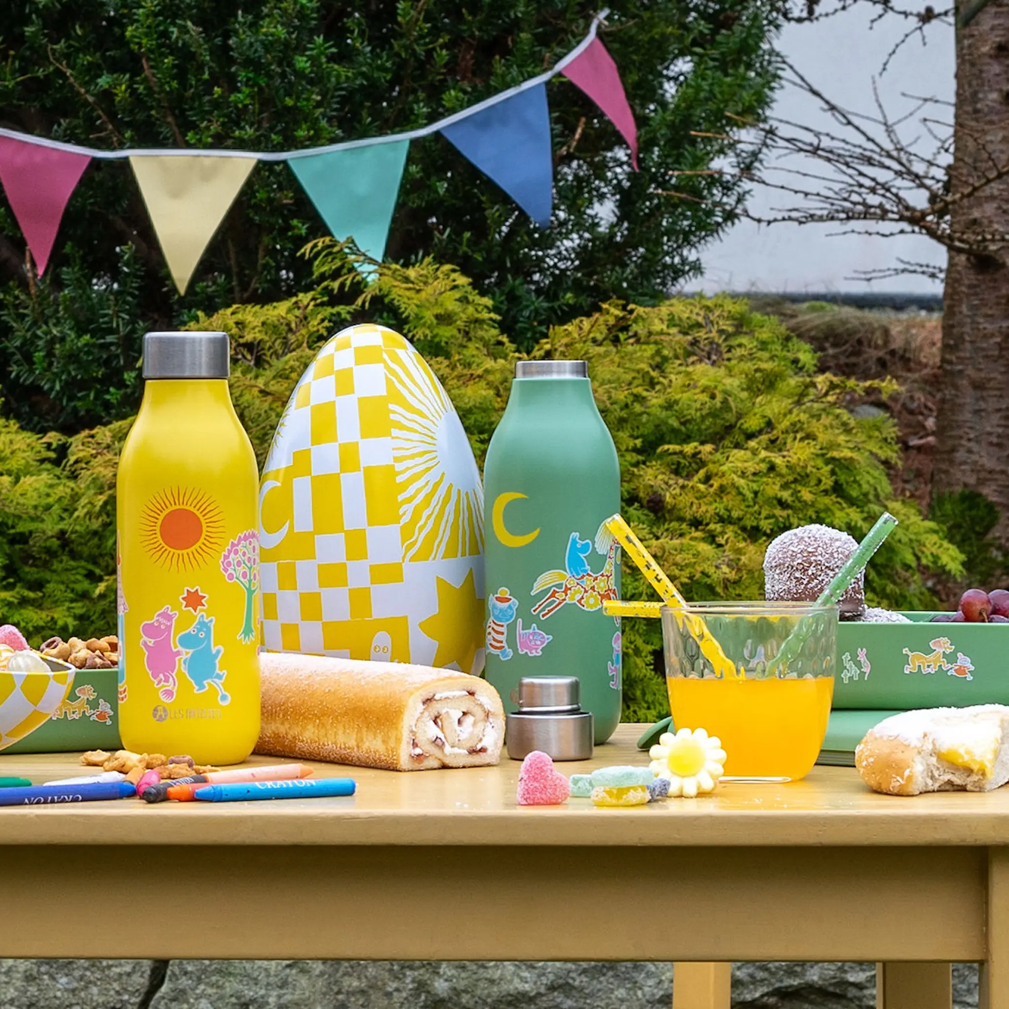 Modern House Muumi Juhlat Pilli 6 kpl Vihreä