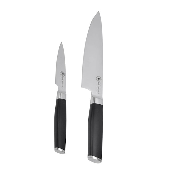 Brusletto knivset 2 delar svart