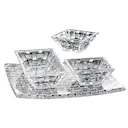 Bossa Nova Serveringsset 21x21 cm 4-Pack