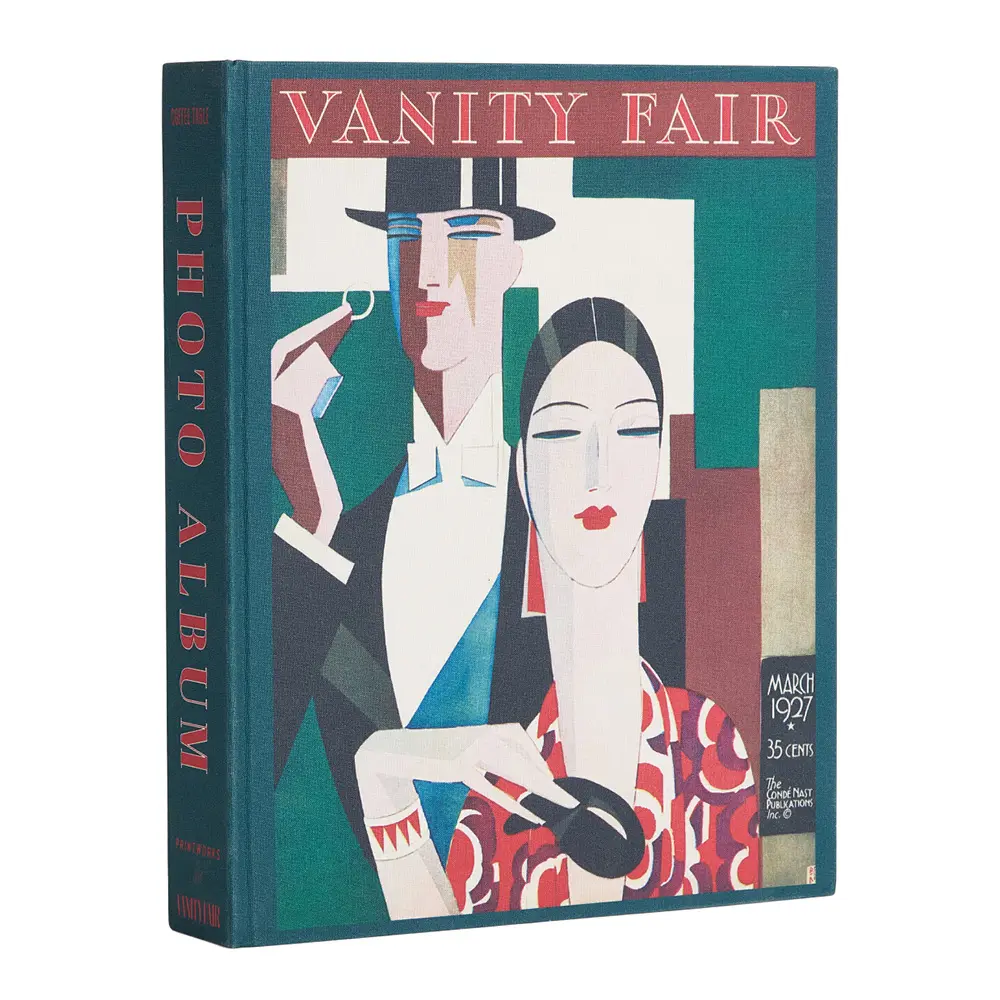Valokuva-albumi Vanity fair march 1927 cover