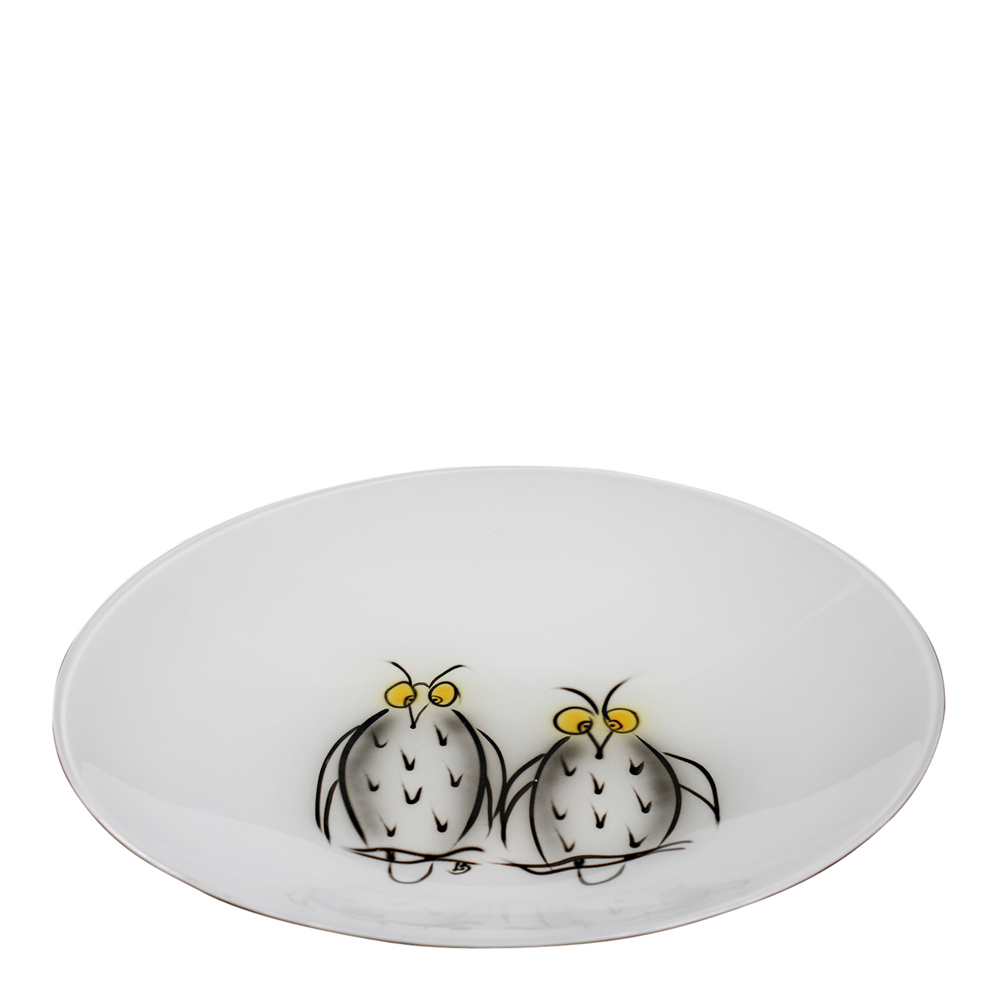 Nybro Crystal Ugglor Fat 7x39 cm