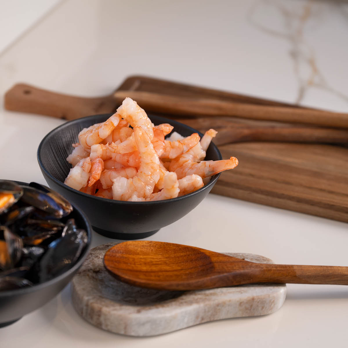 Maku Kitchen Life Gryteskjeholder marmor beige