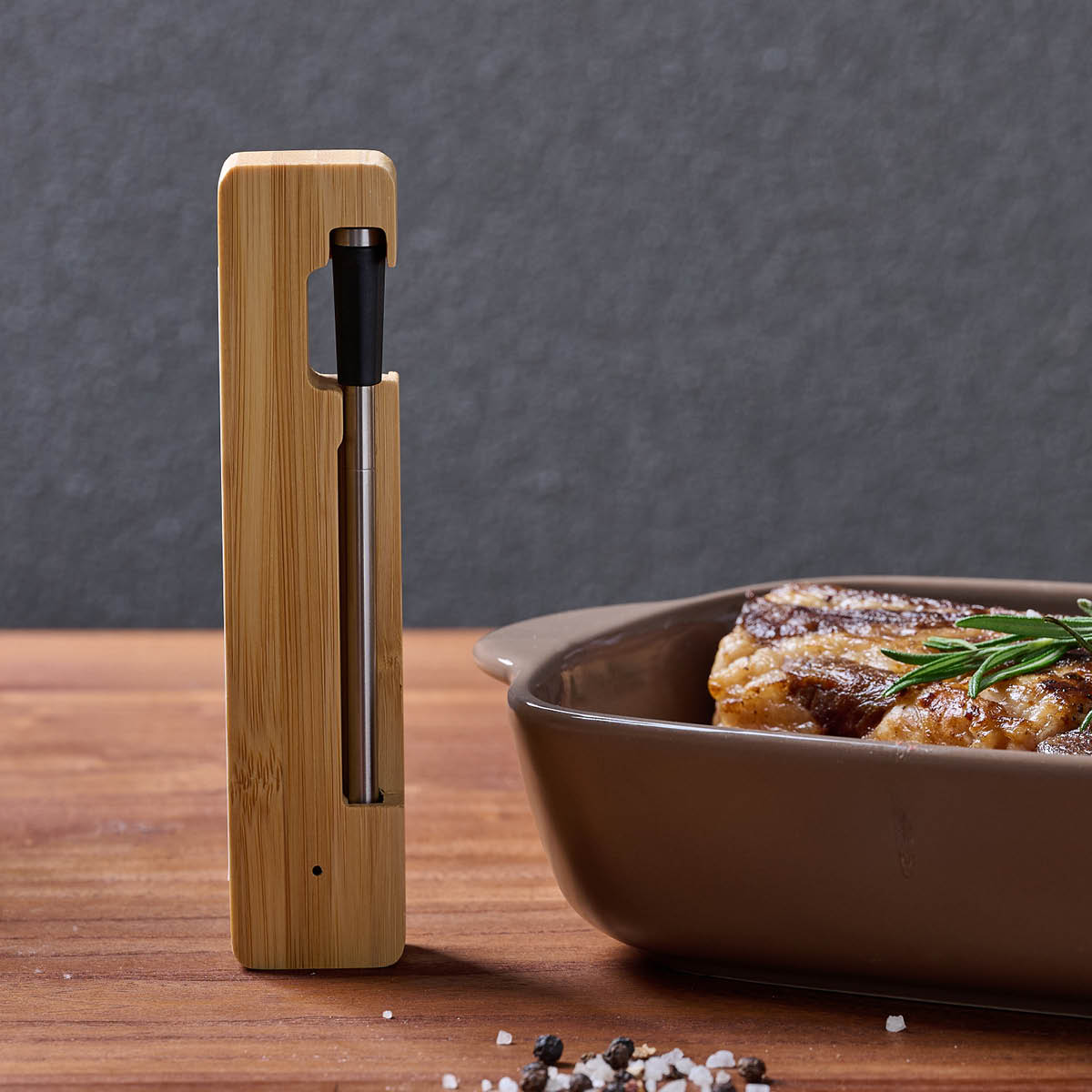 Sabor Ultimate steketermometer appstyrt 26 cm bambus
