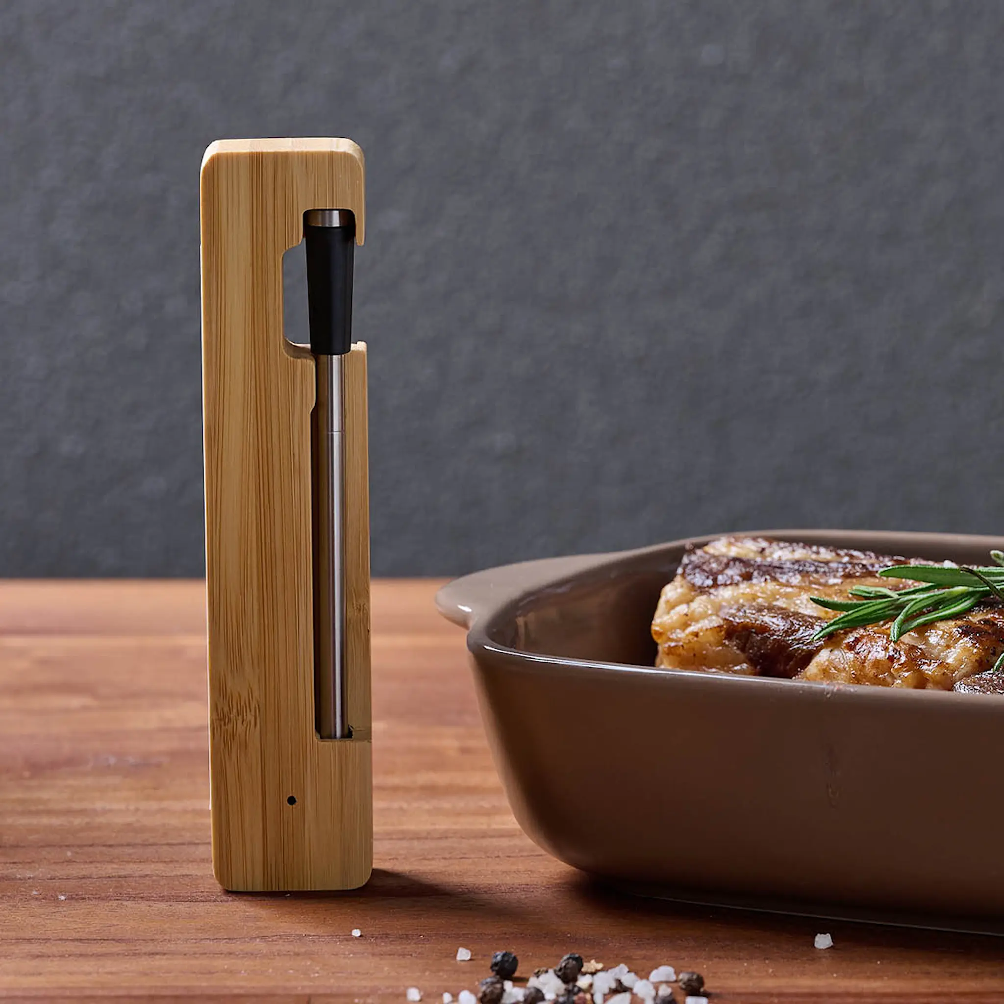Sabor Ultimate steketermometer appstyrt 26 cm bambus