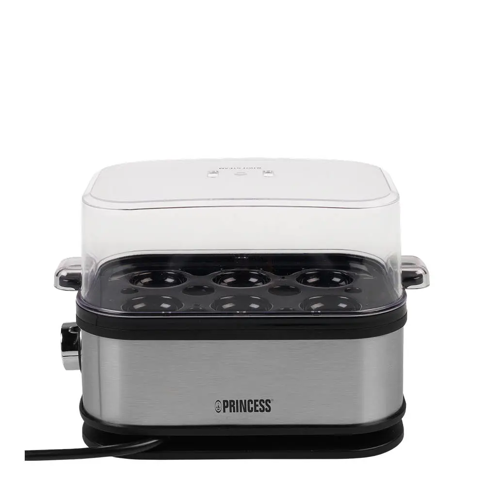 Munankeitin 6 munalle 400W ruostumatonta terästä