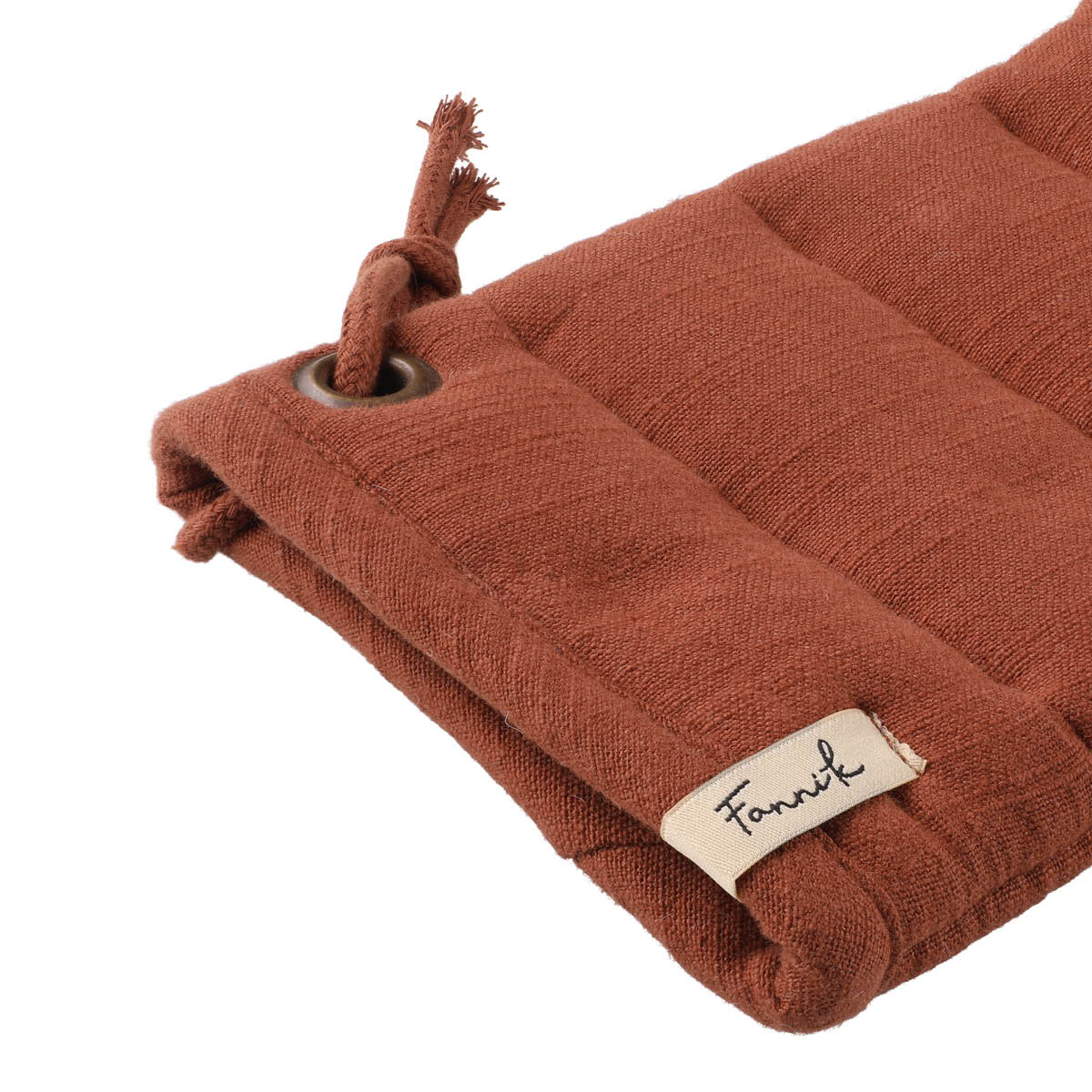 Fanni K Raitti grytvante 14x33 cm cashewbrun