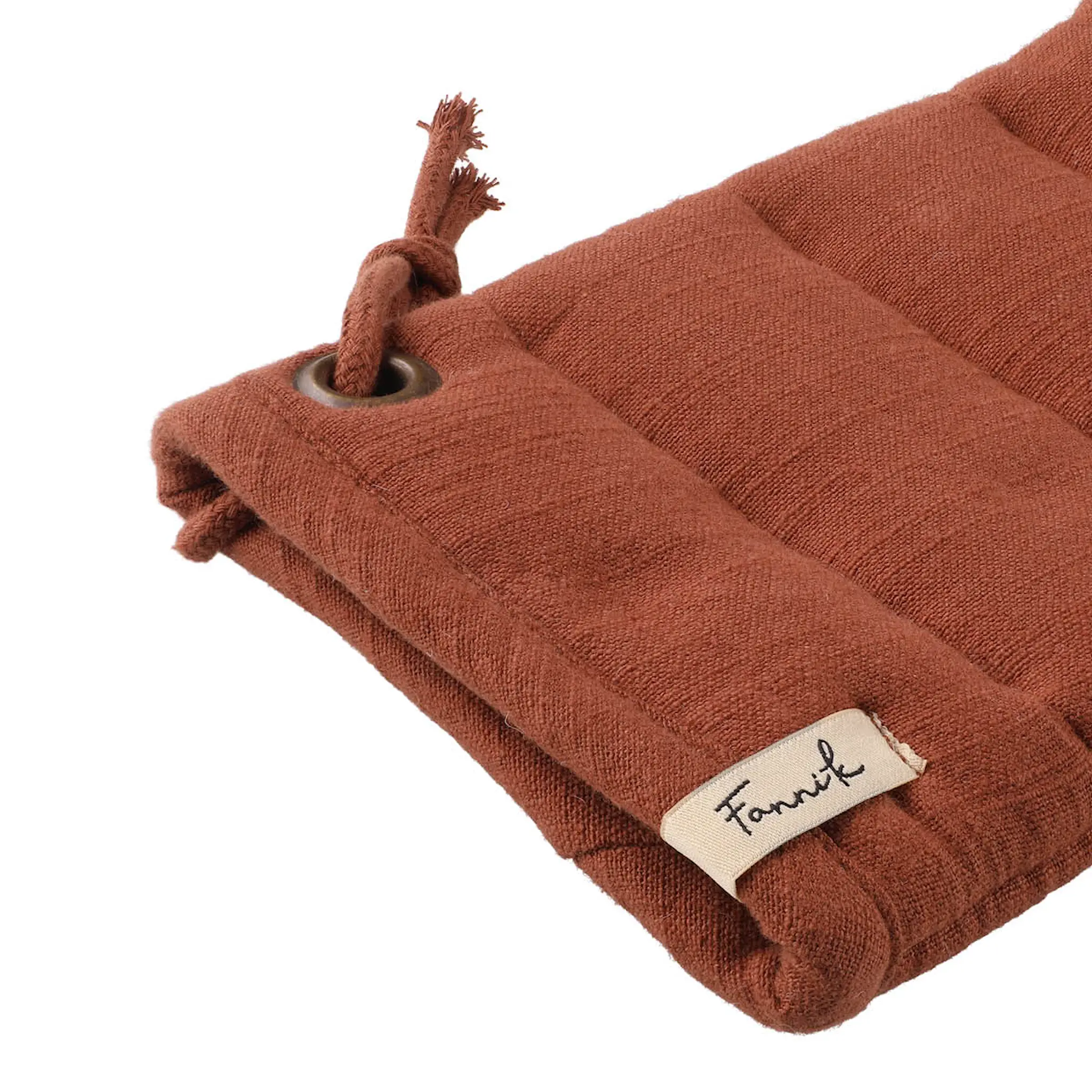 Fanni K Raitti grytvante 14x33 cm cashewbrun