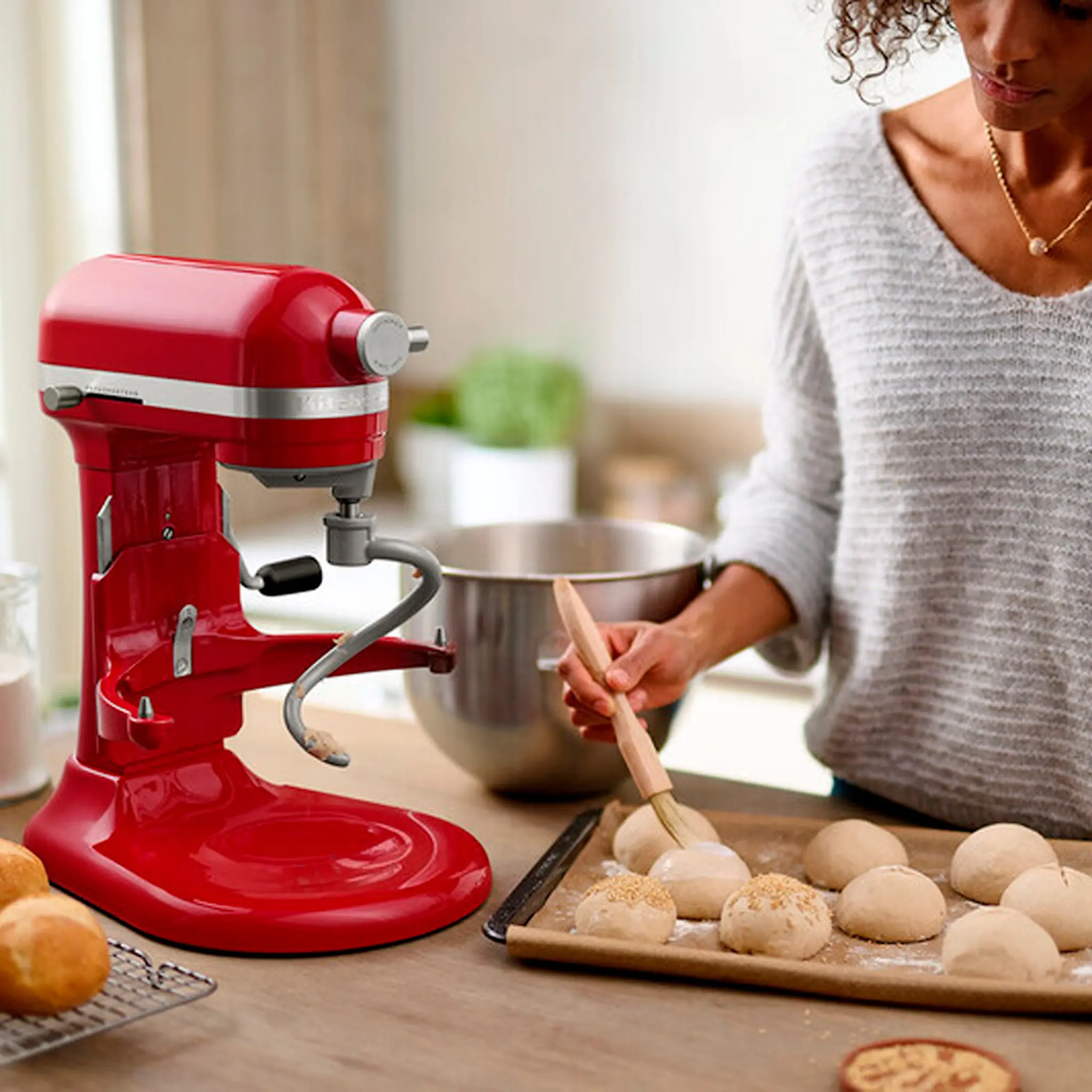 KitchenAid KitchenAid Artisan Köksmaskin 5KSM60SPXEER 5,6 L Röd