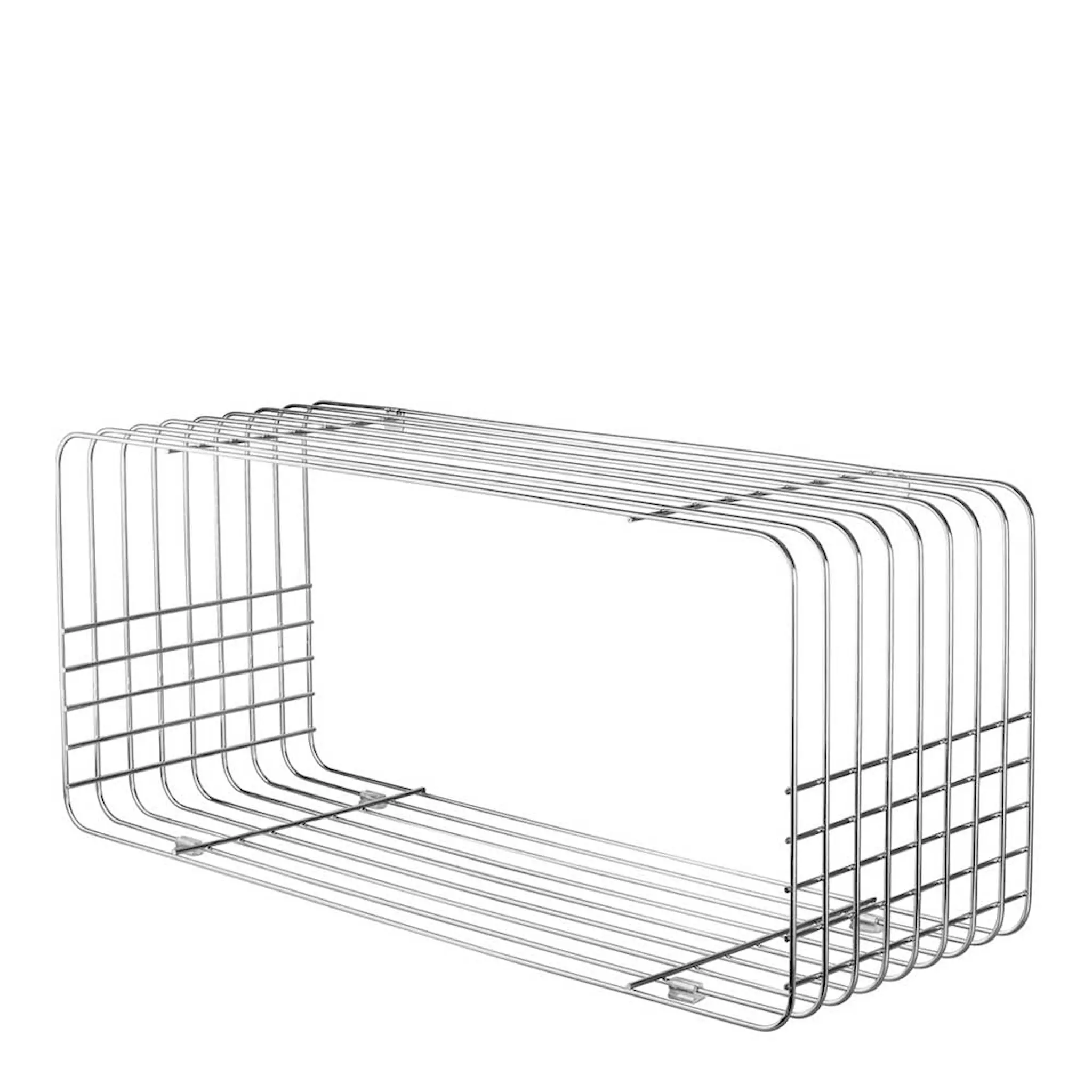 Mette Ditmer Wire knaggrekke 70,5x26x31 cm krom