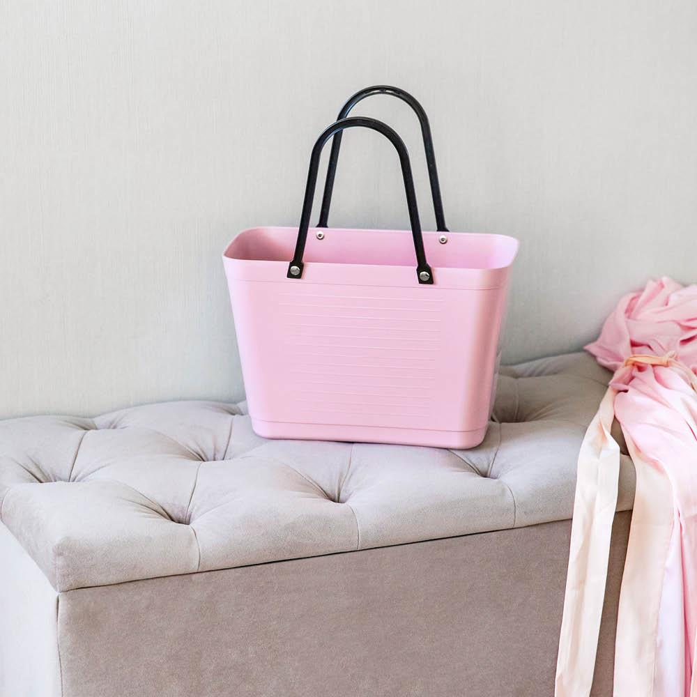 Hinza Green Plastic veske liten 7,5L gammelrosa