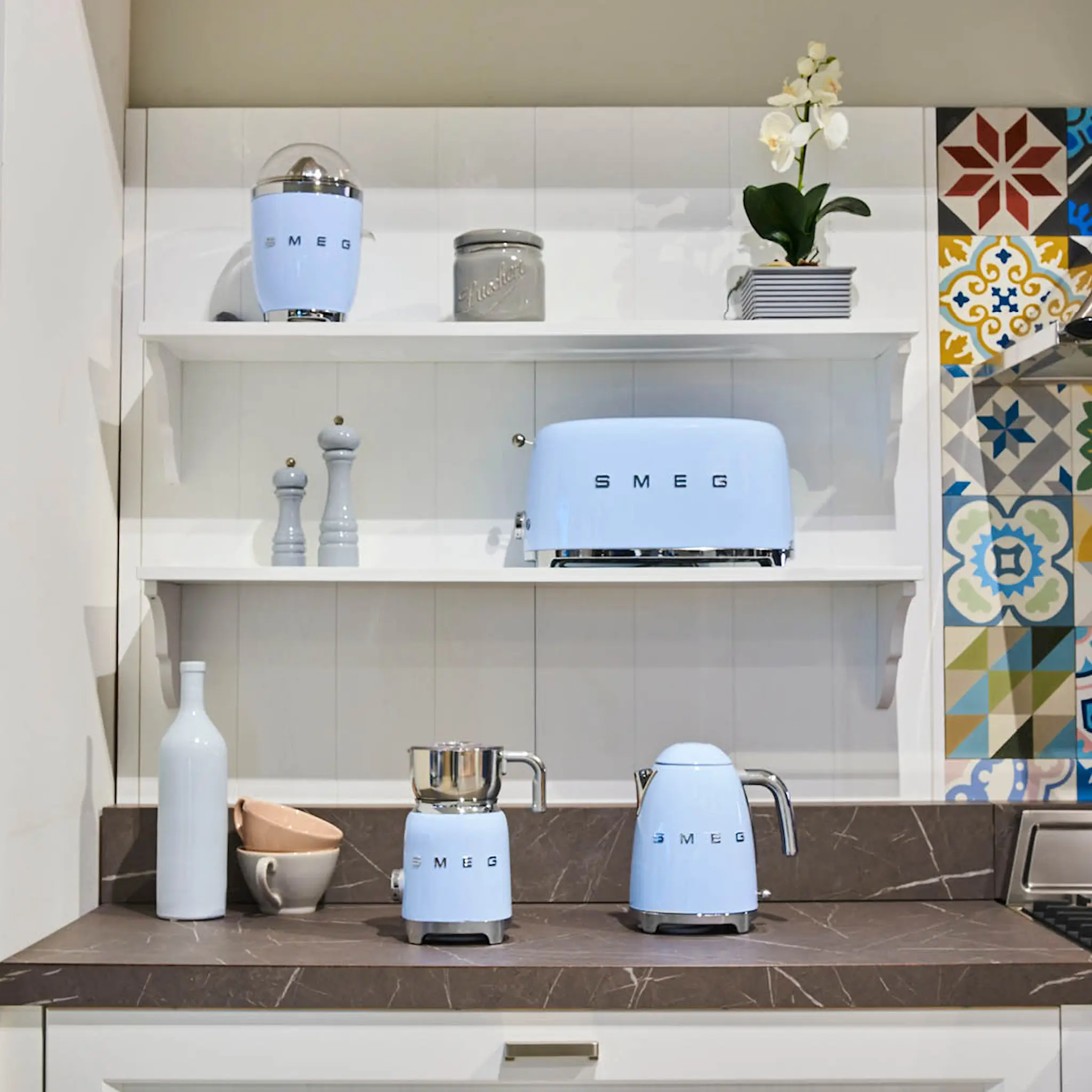 Smeg Smeg Vattenkokare KLF03 1,7L Pastellblå