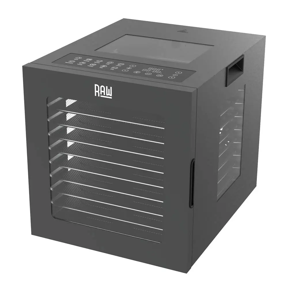 Ruokakuivuri 10 hyllyä DH10 Musta