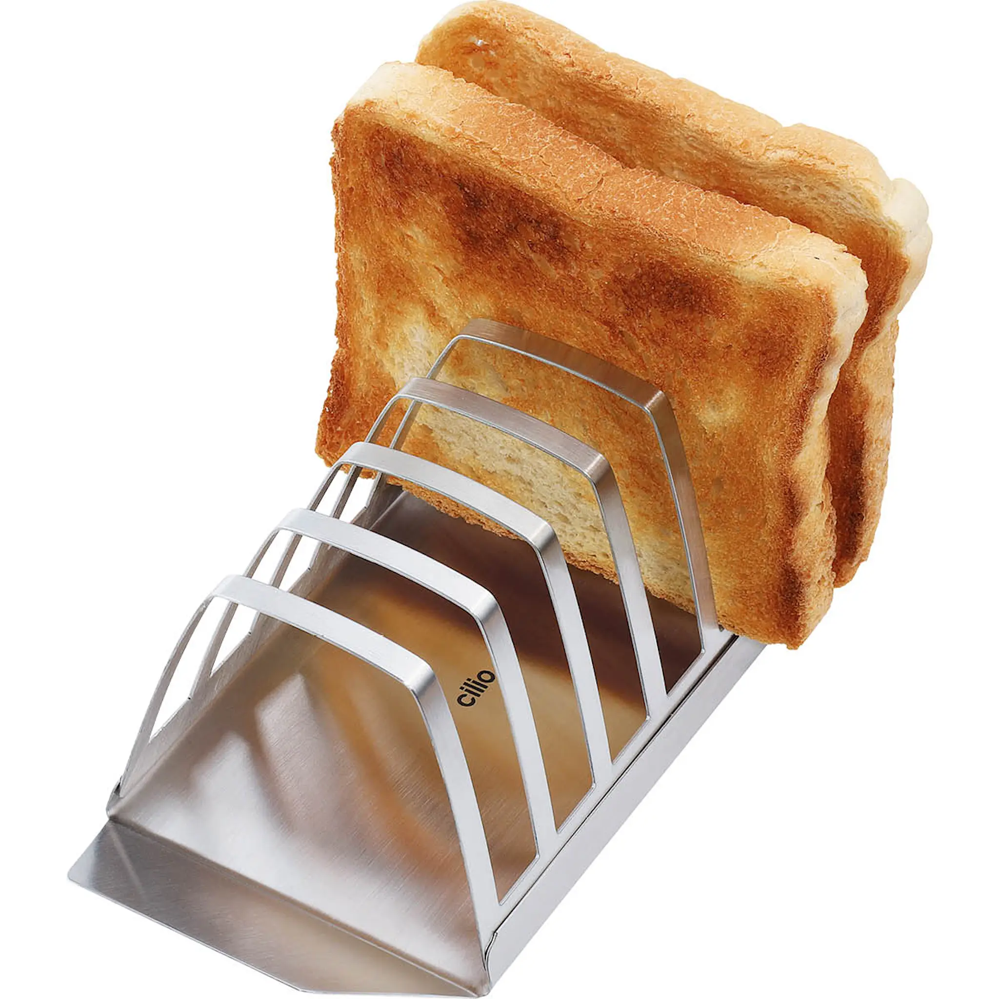 Cilio Toastställ 6 skivor rostfri