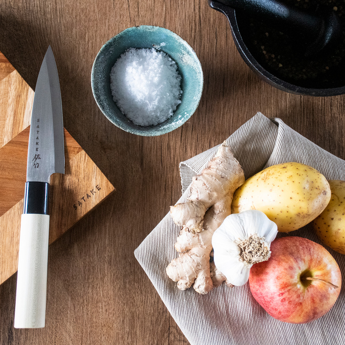 Satake Houcho Skalkniv/Petty 12 cm