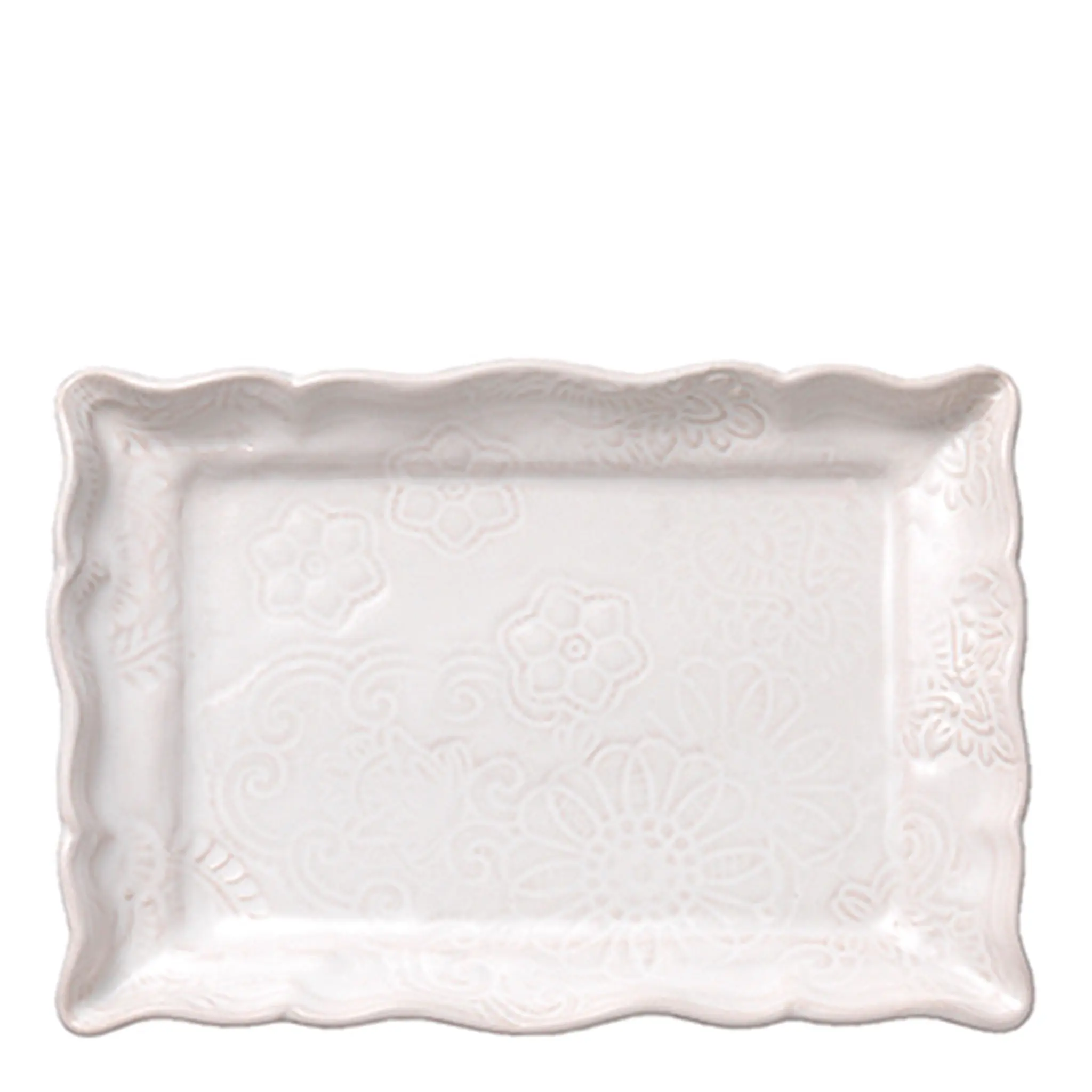 Sthål Arabesque Assiett 19x13 cm White