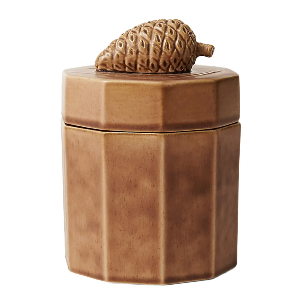 Arabesque duftlys pine 17 cm pine cone umber