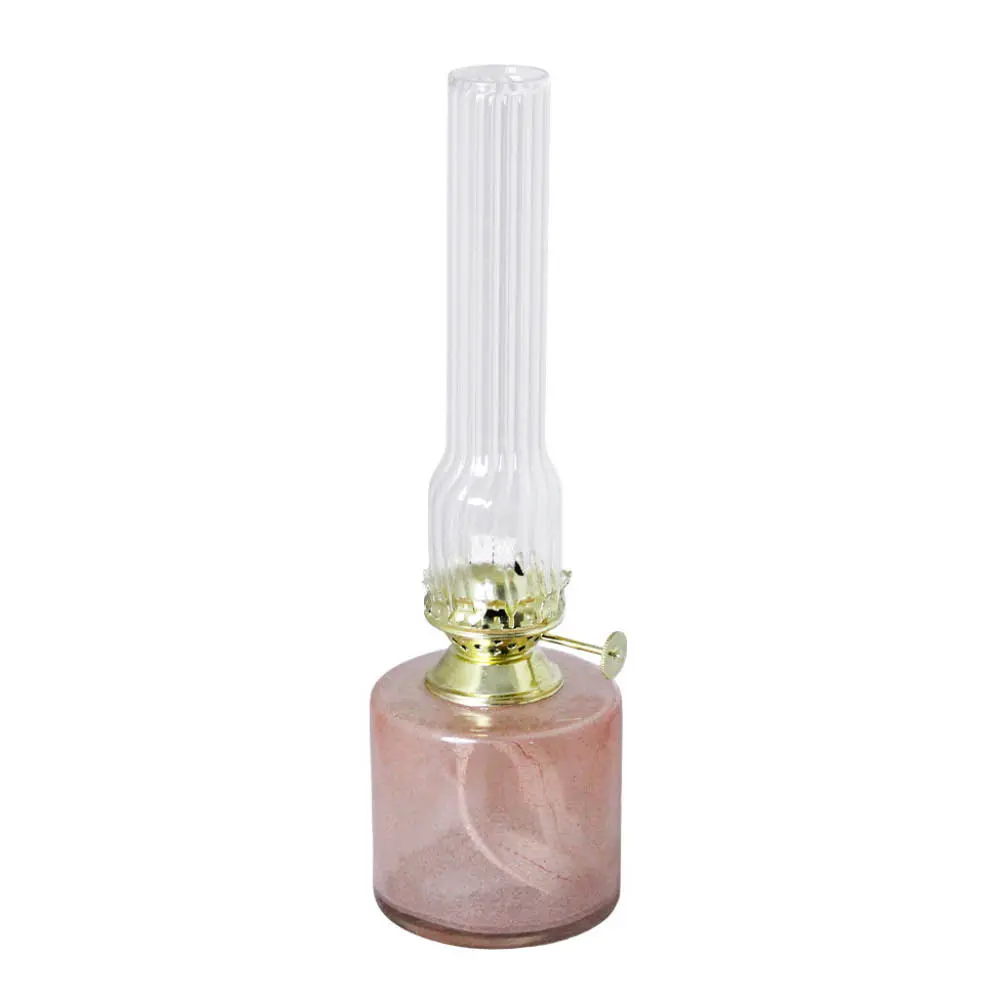 Elvira Petroolilamppu 25 cm Vaaleanpunainen