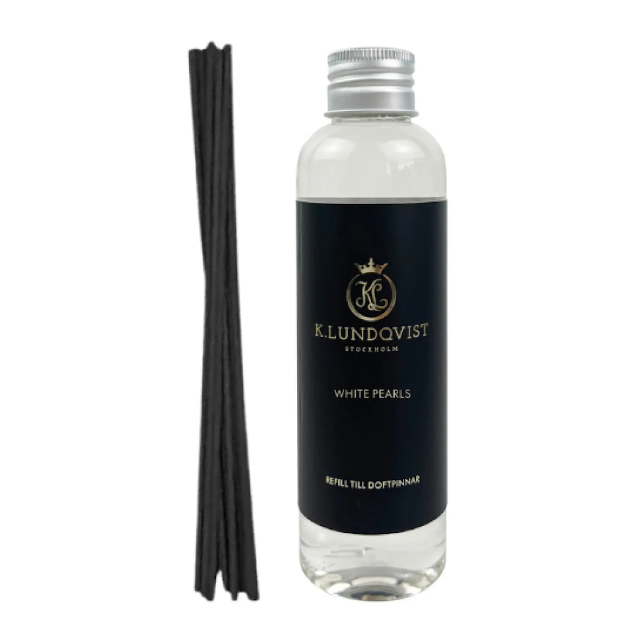 K. Lundqvist Stockholm Tuoksutikut Täyttöpakkaus White Pearls 150 ml