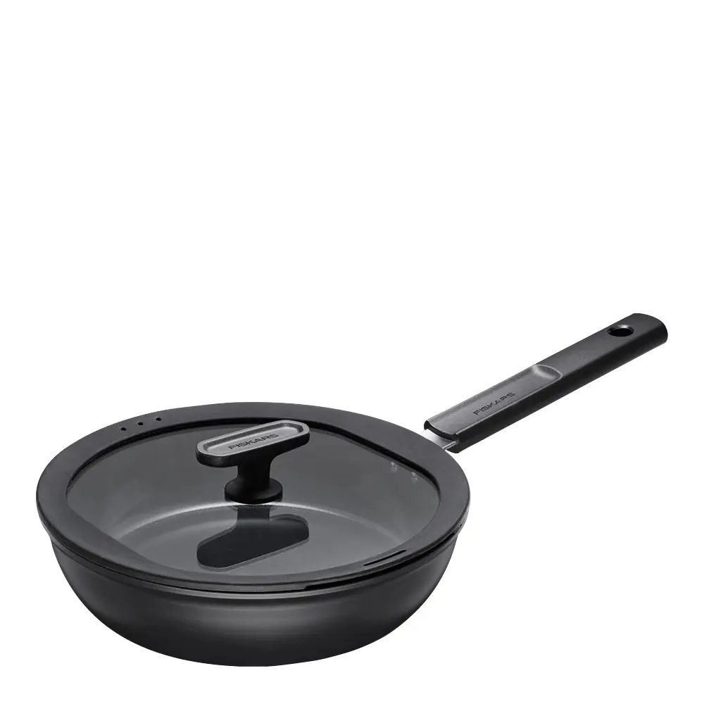 Hard Face keramisk traktørpanne m/lokk 24 cm