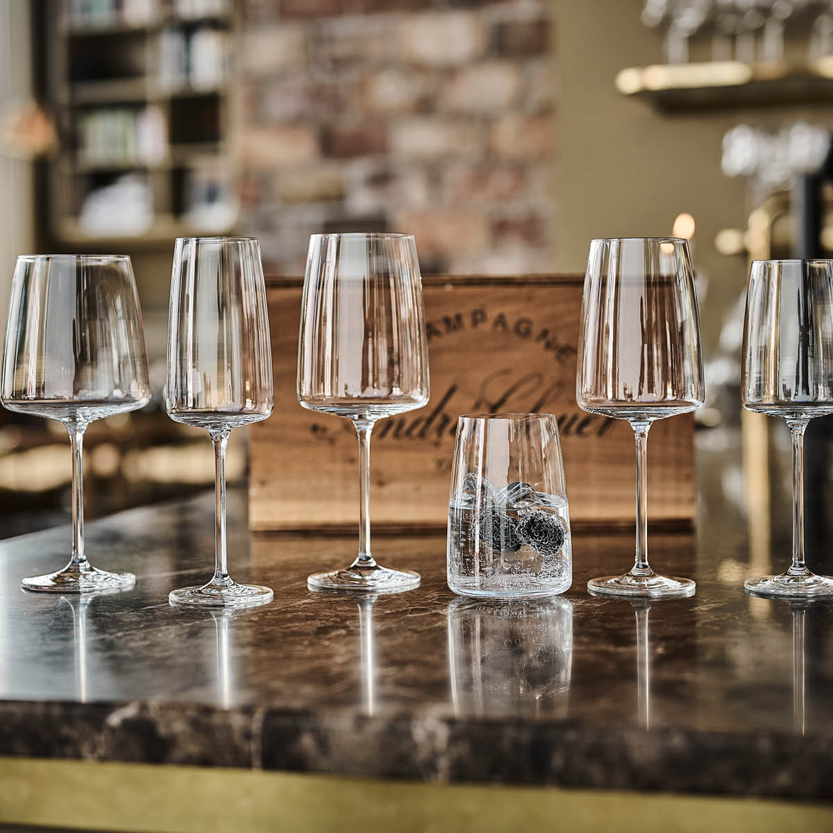 Zwiesel Glas Vivid Senses Champagneglas 38 cl 2-pack