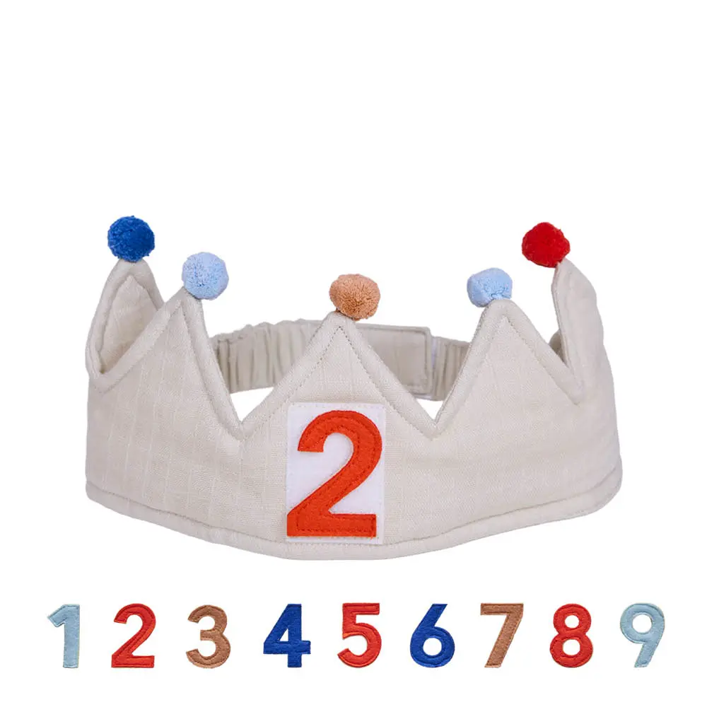 Magic bursdagskrone 34x9 cm Multi